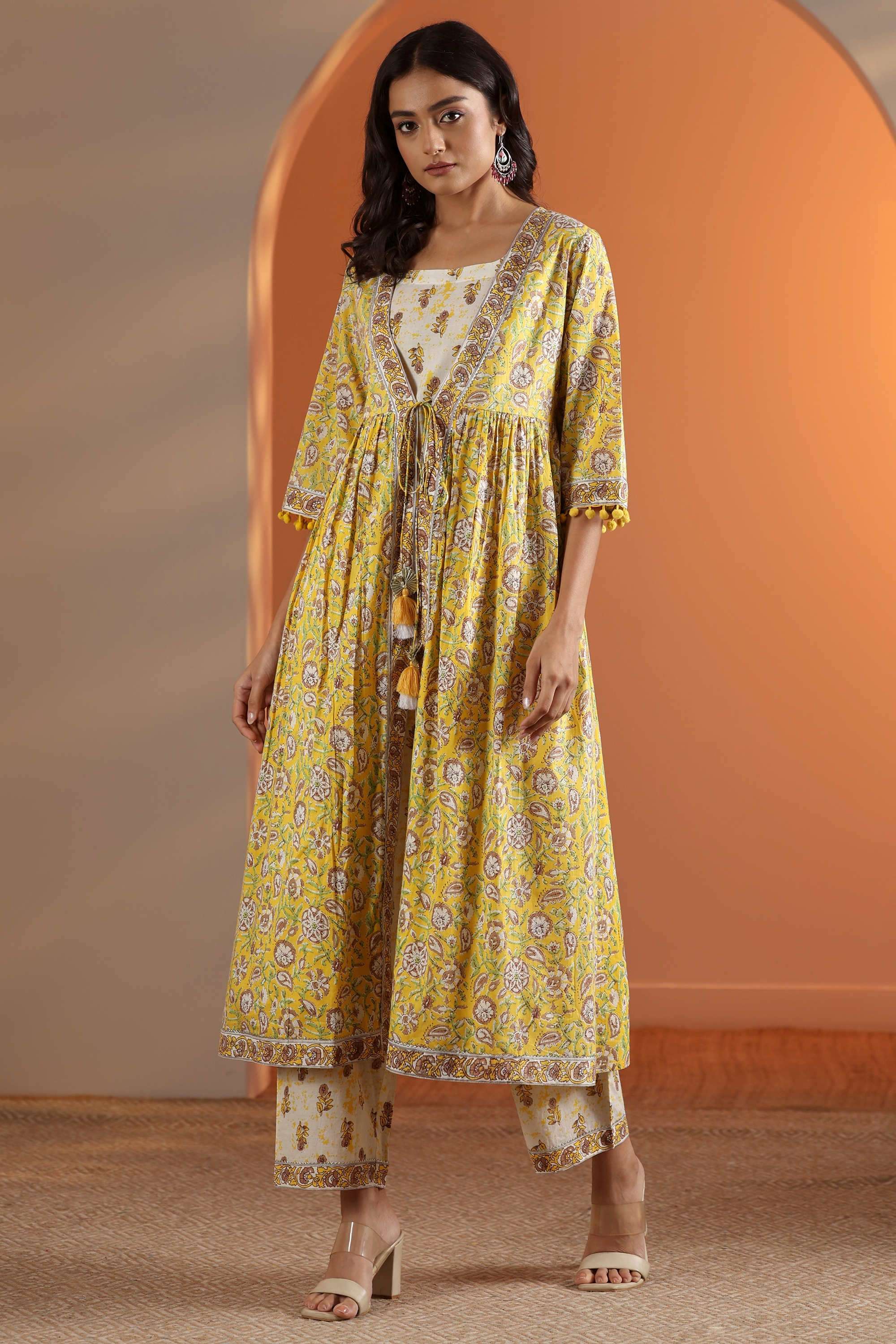 Floral-Cotton-Relaxed-Fit-Women-s-Kurta-Set