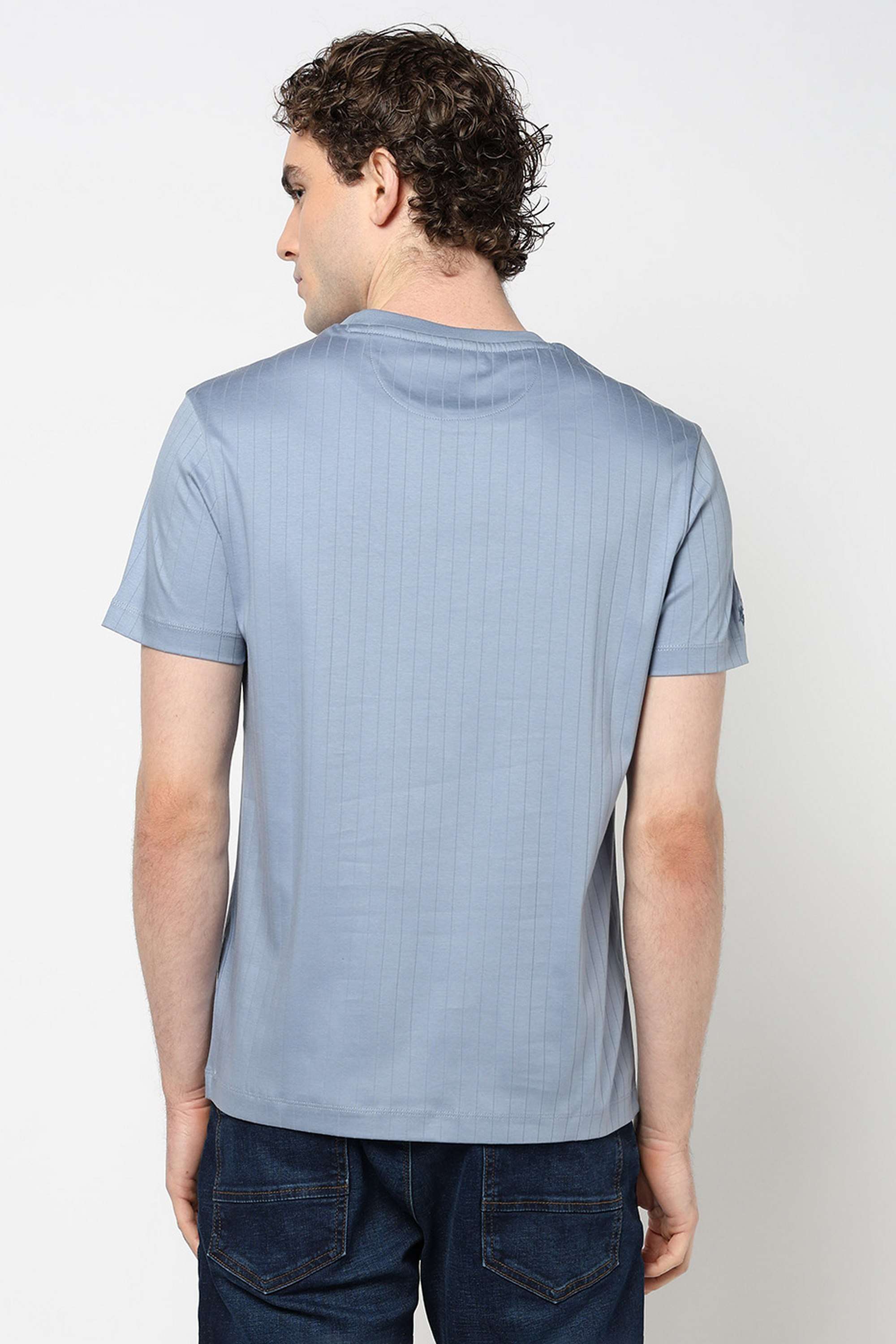Typographic-Blended-Fabric-Slim-Fit-Men-T-Shirt