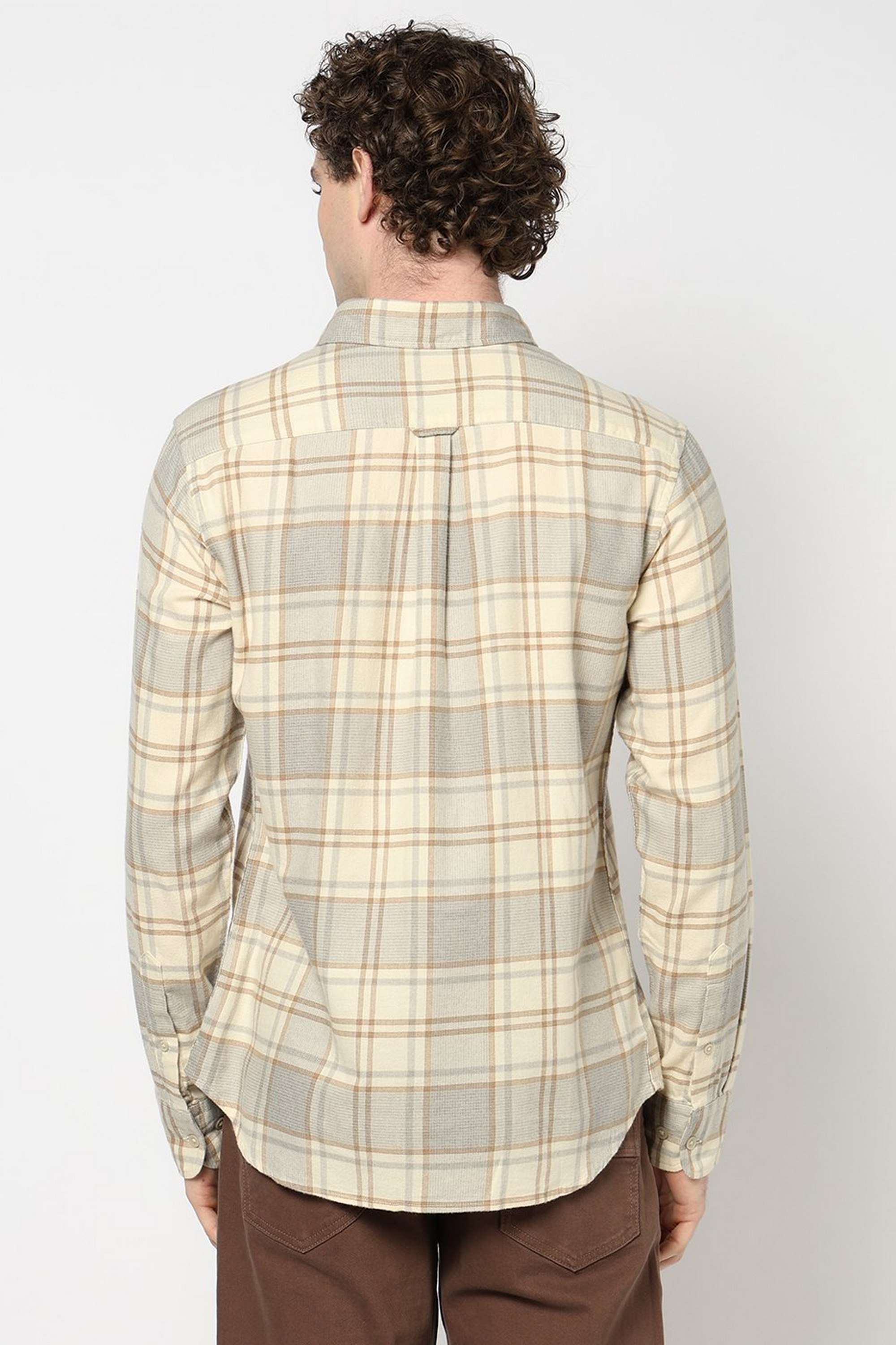 Checks-Blended-Fabric-Regular-Fit-Men-s-Shirt