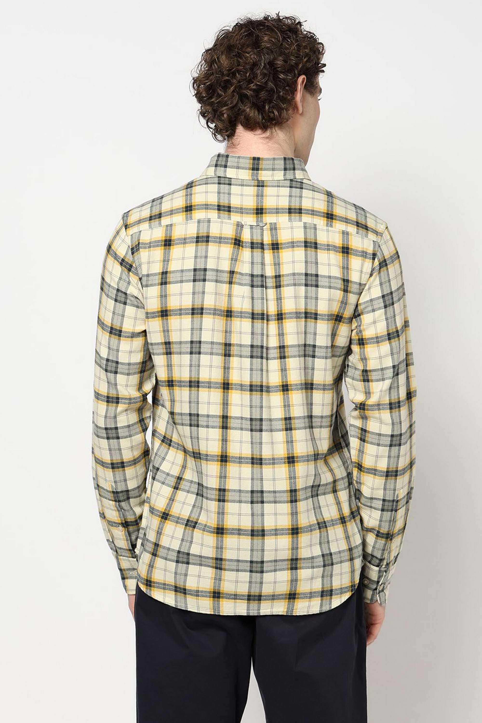Checks-Cotton-Blend-Regular-Fit-Men-s-Shirt