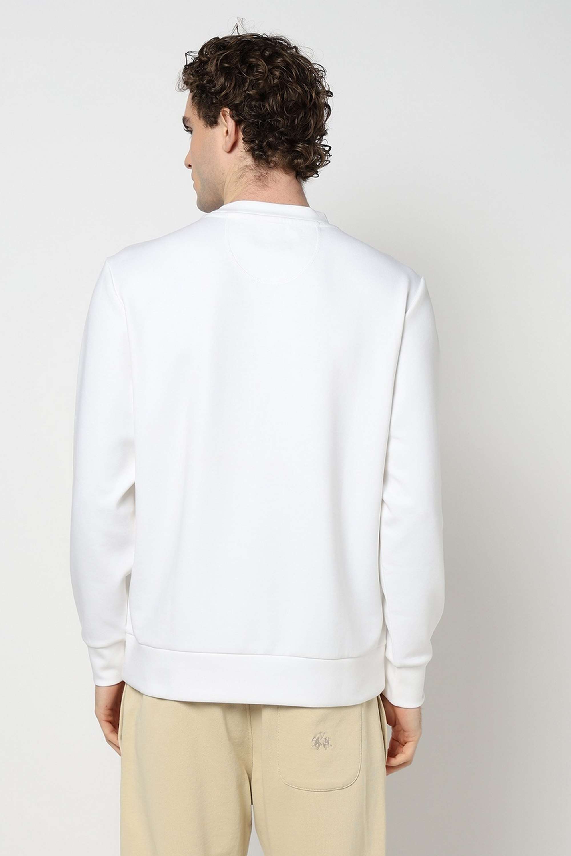 Solid-Blended-Fabric-Regular-Fit-Men-s-Sweatshirt