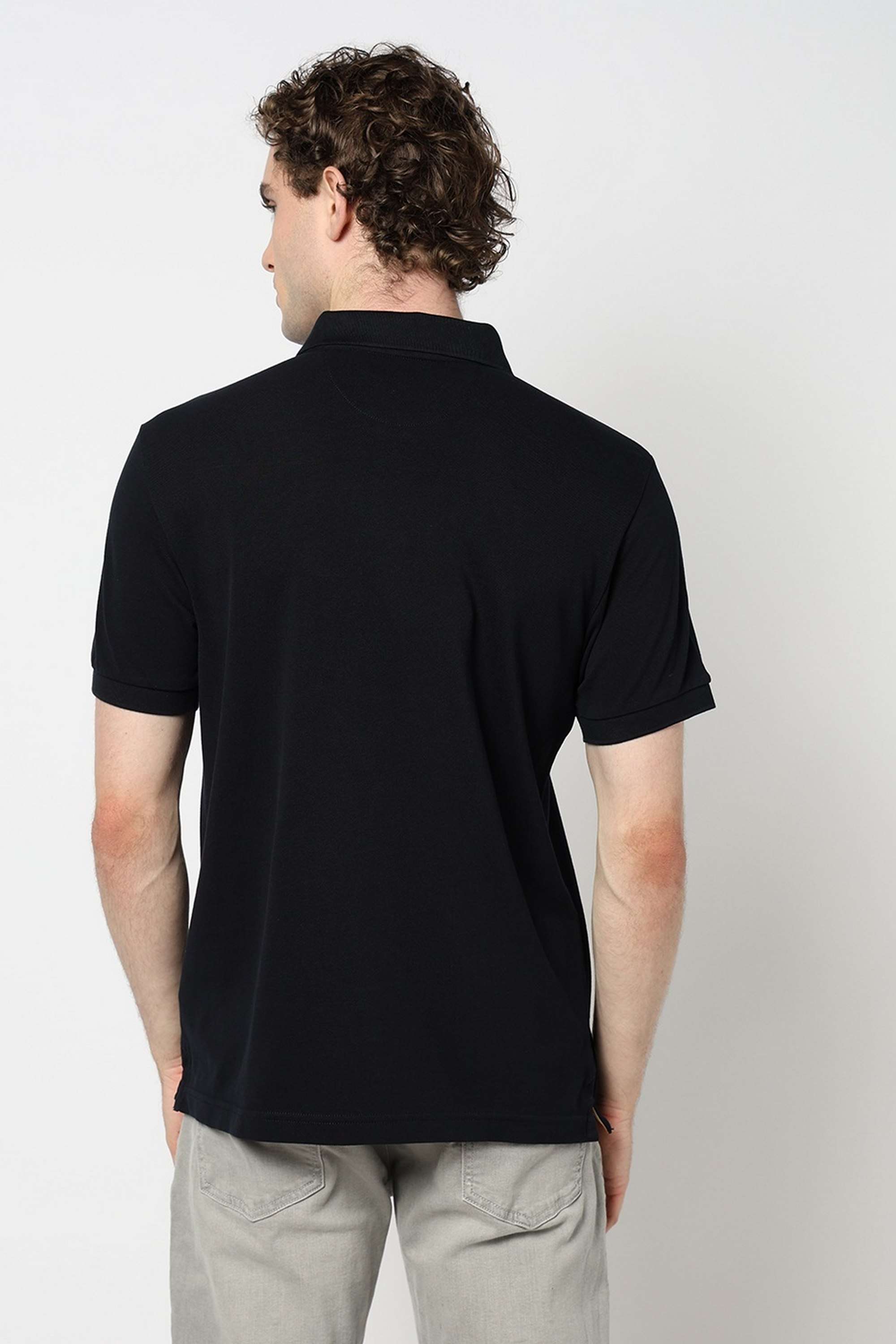 Embroidered-Cotton-Slim-Fit-Men-Polo-T-Shirt