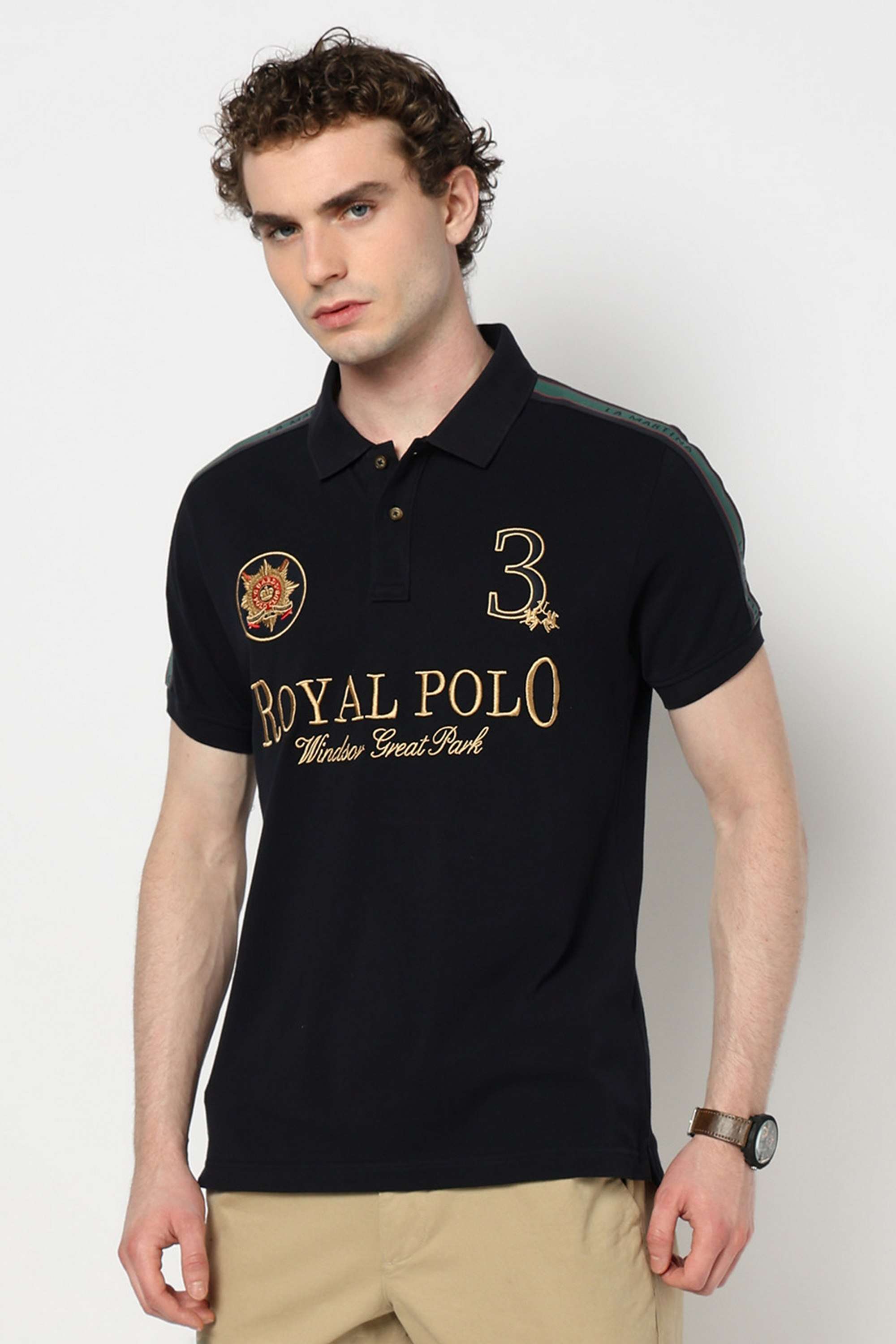 Solid-Cotton-Round-Neck-Men-s-T-Shirt