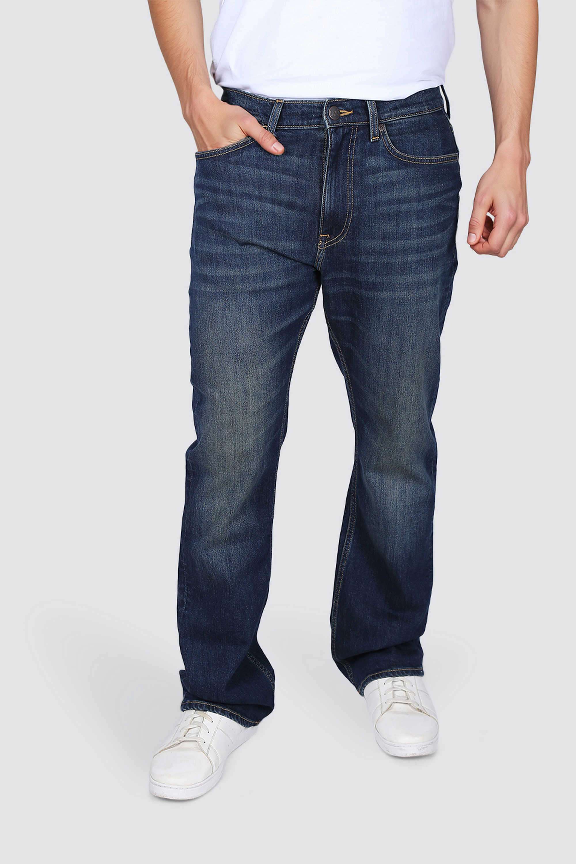 Solid-Cotton-Relaxed-Fit-Men-s-Jeans