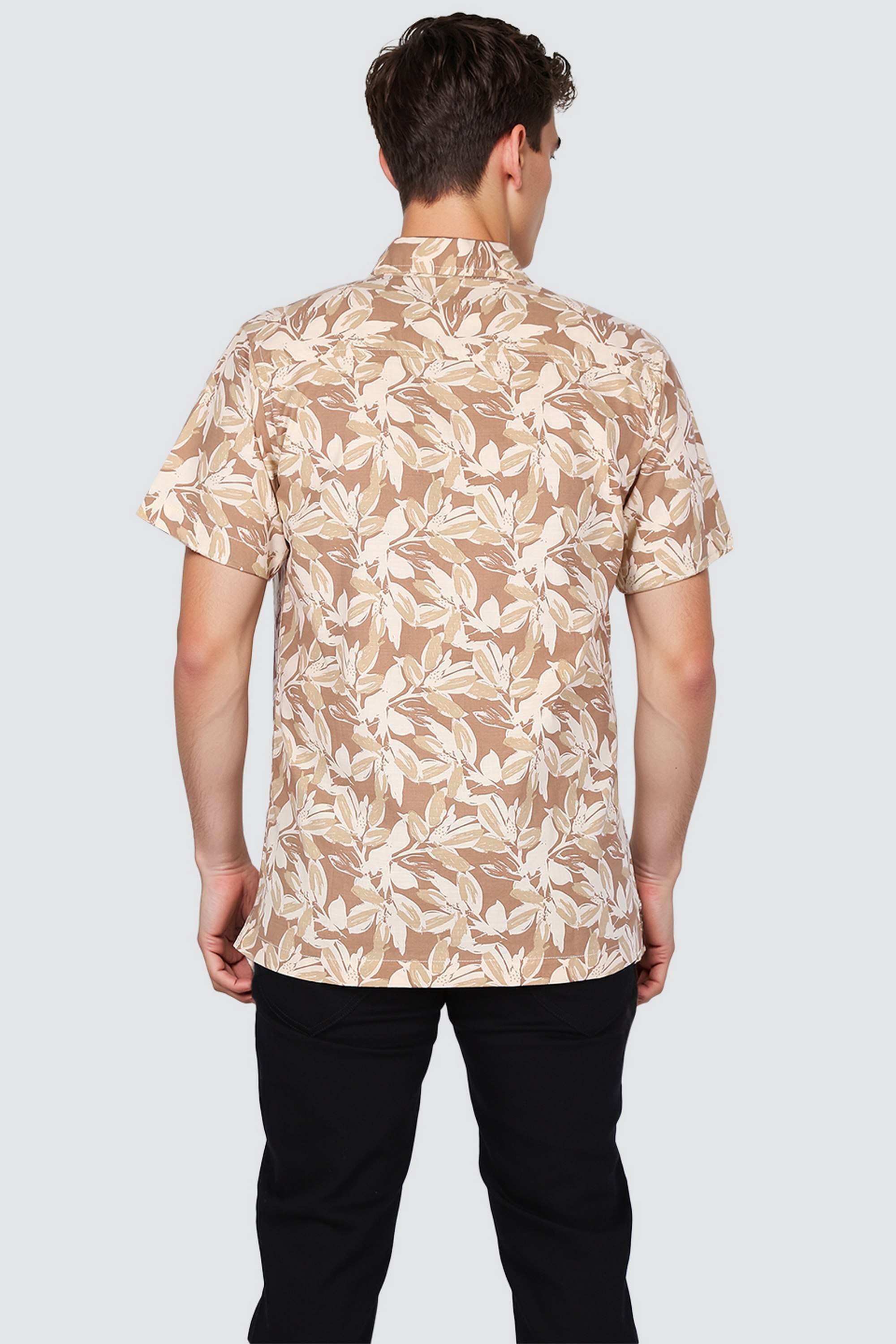 Printed-Collared-Cotton-Men-s-Casual-Wear-Shirt