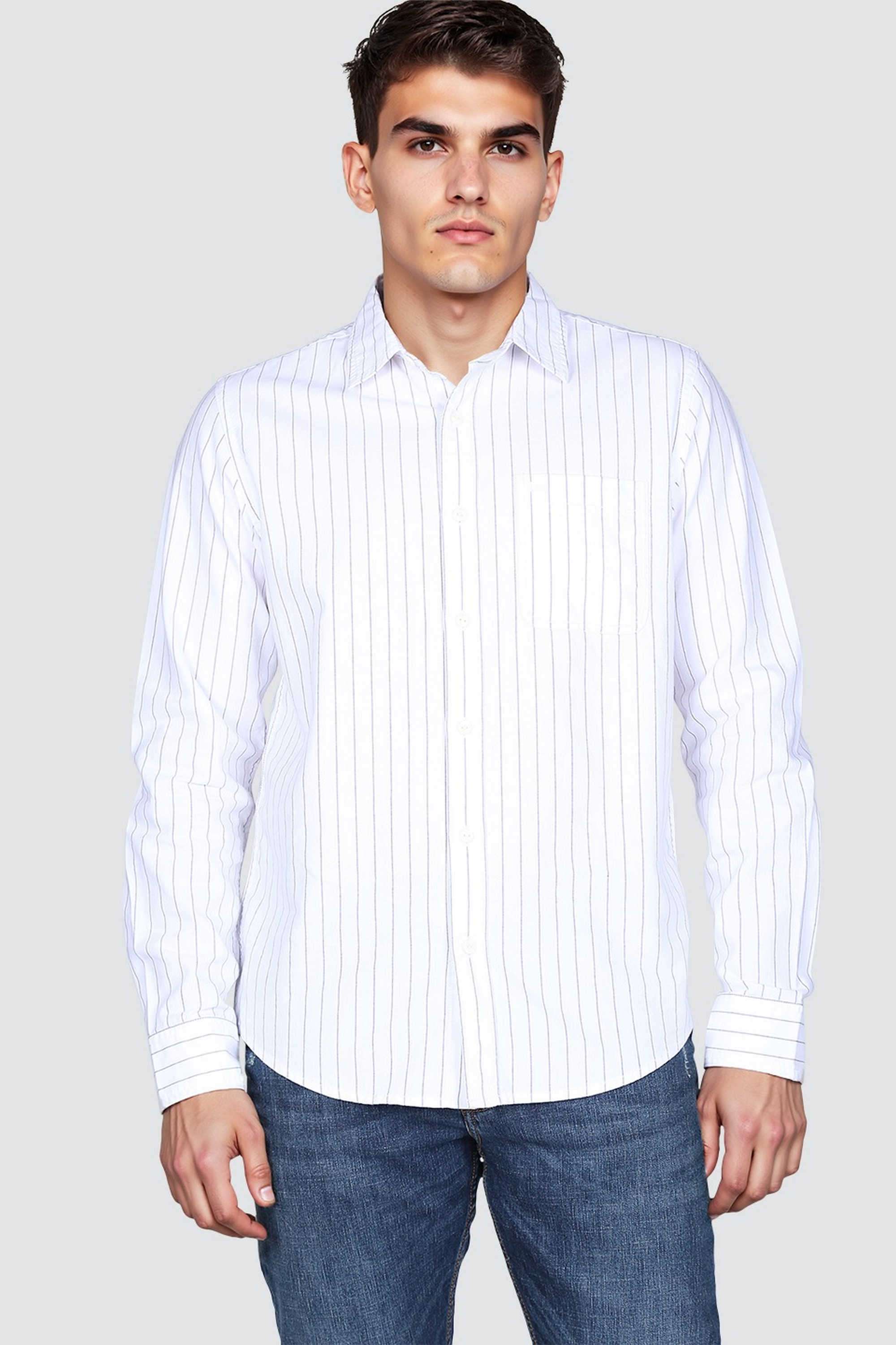 Stripes-Cotton-Regular-Fit-Men-s-Casual-Shirt