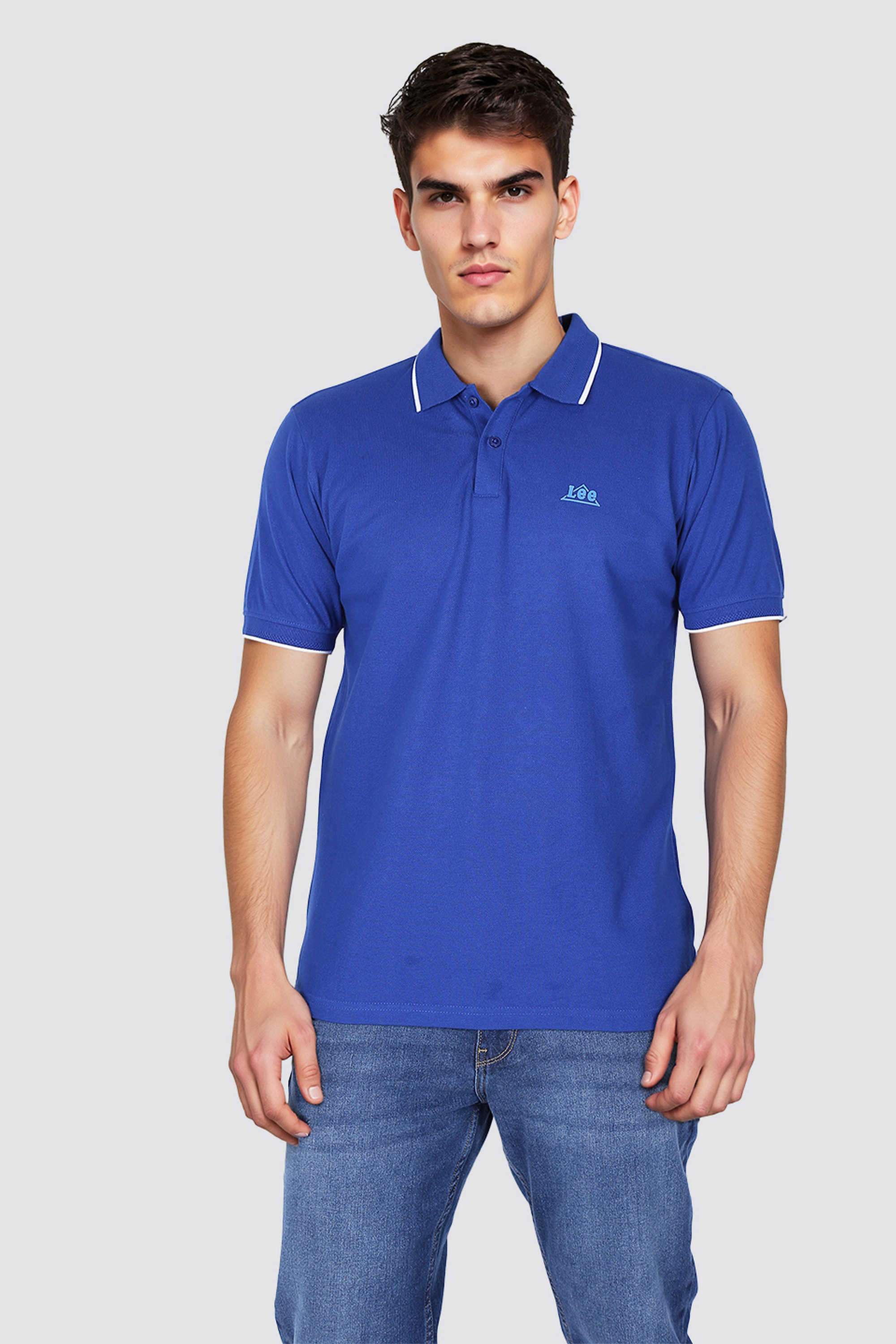 Solid-Cotton-Polo-Men-s-T-Shirt