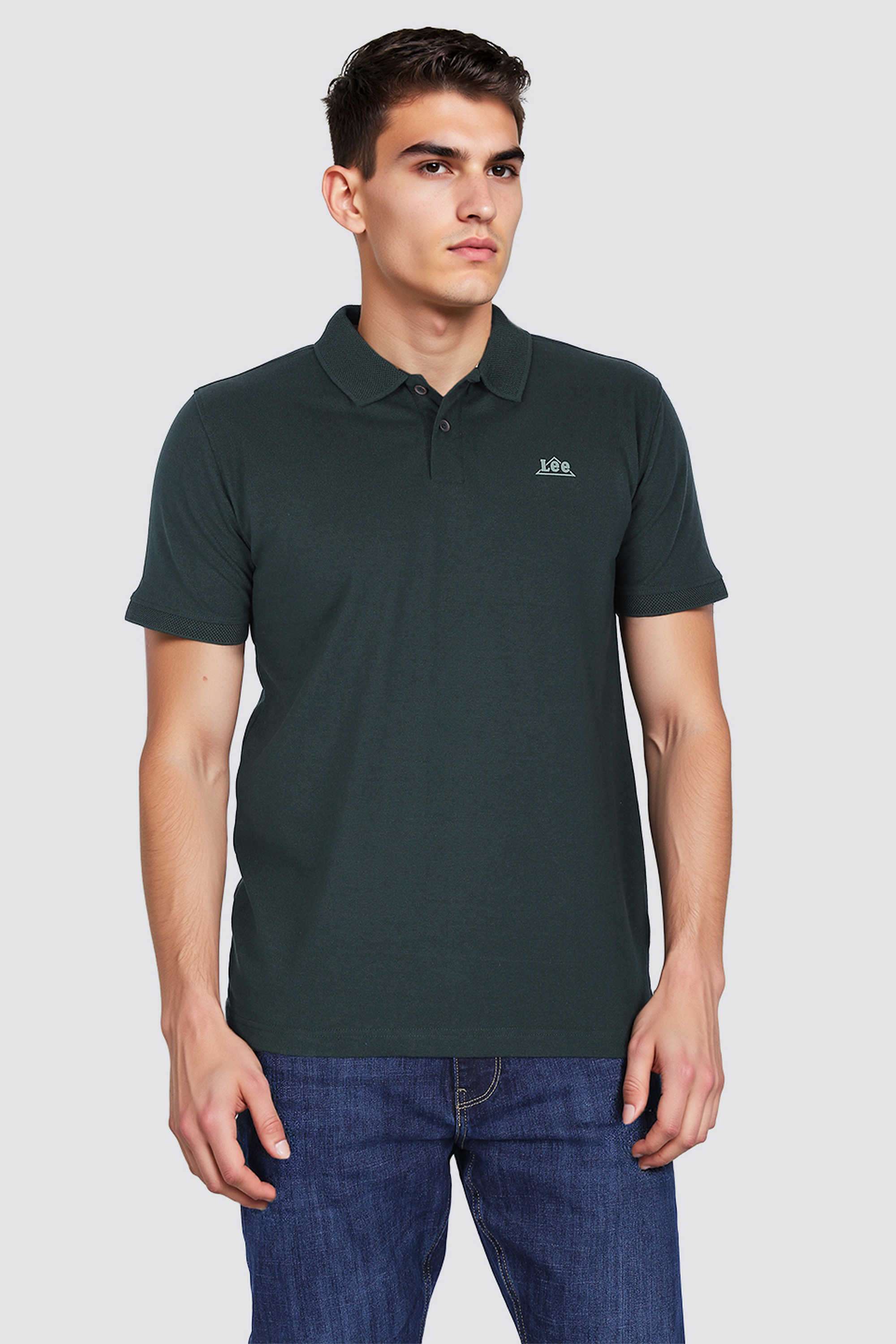 Solid-Cotton-Polo-Men-s-T-Shirt