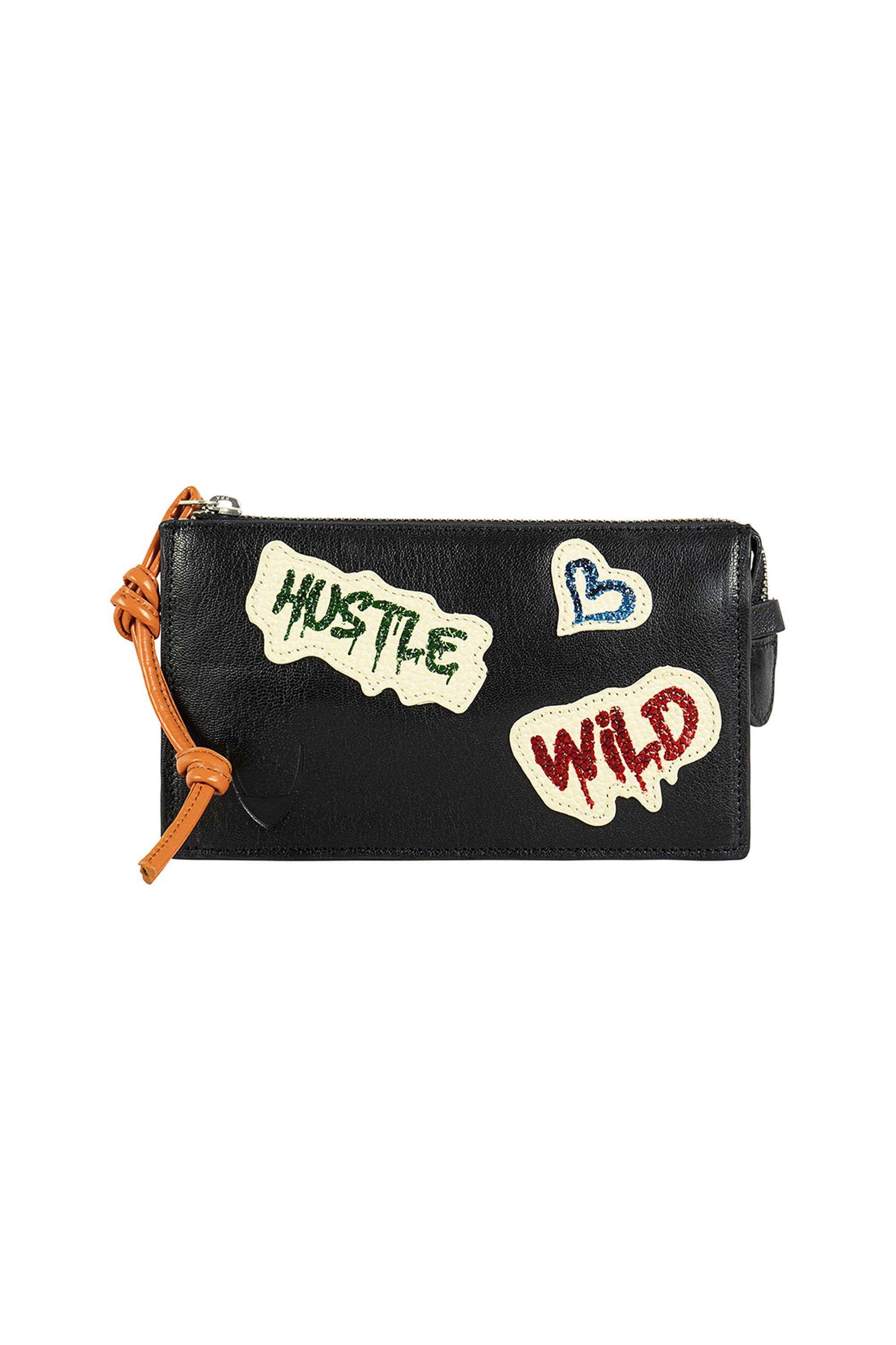 Harlem-Pure-Leather-Zipper-Closure-Women-s-Clutch