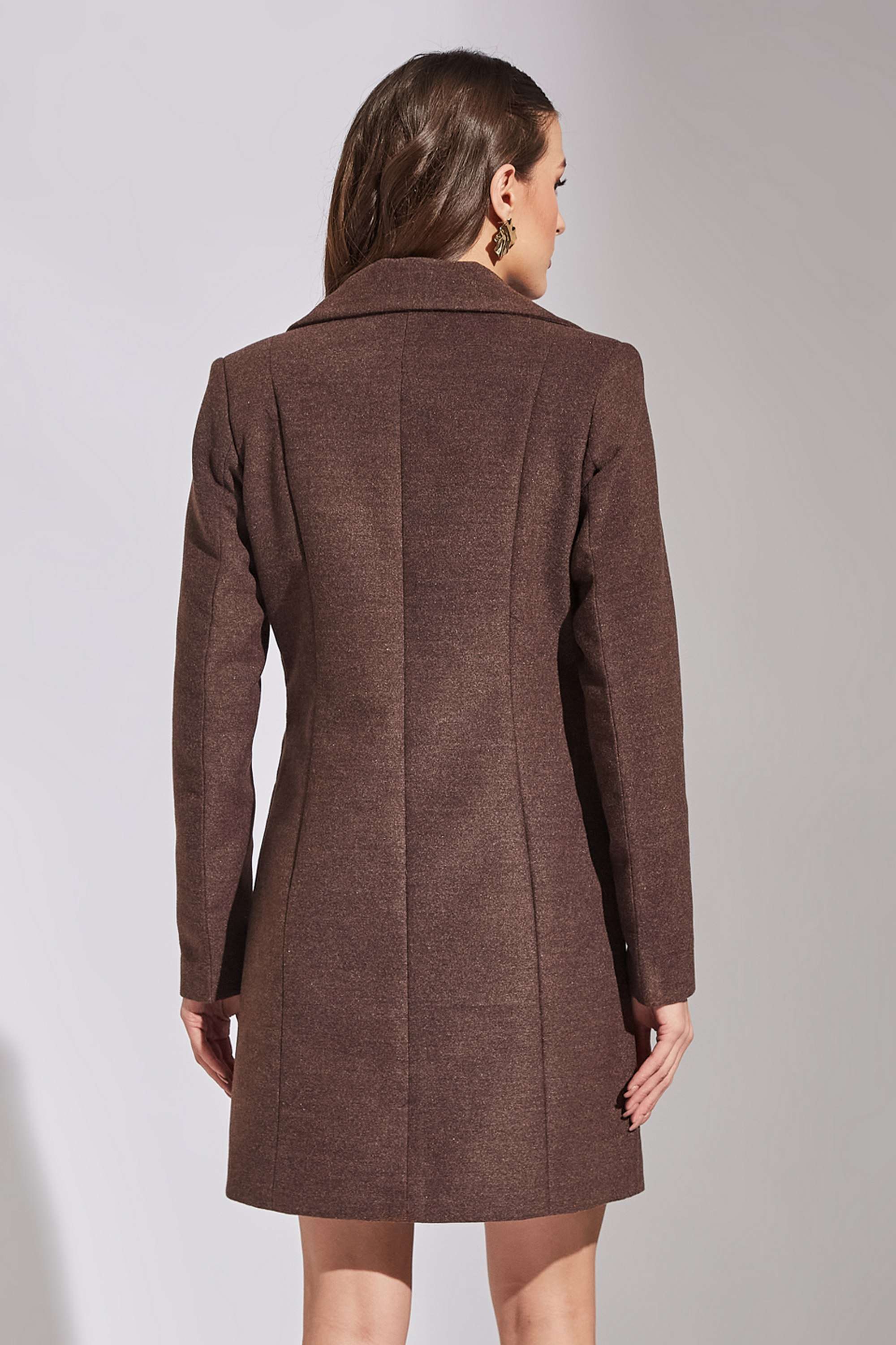 Solid-Polyester-Regular-Fit-Women-s-Casual-Wear-Coat