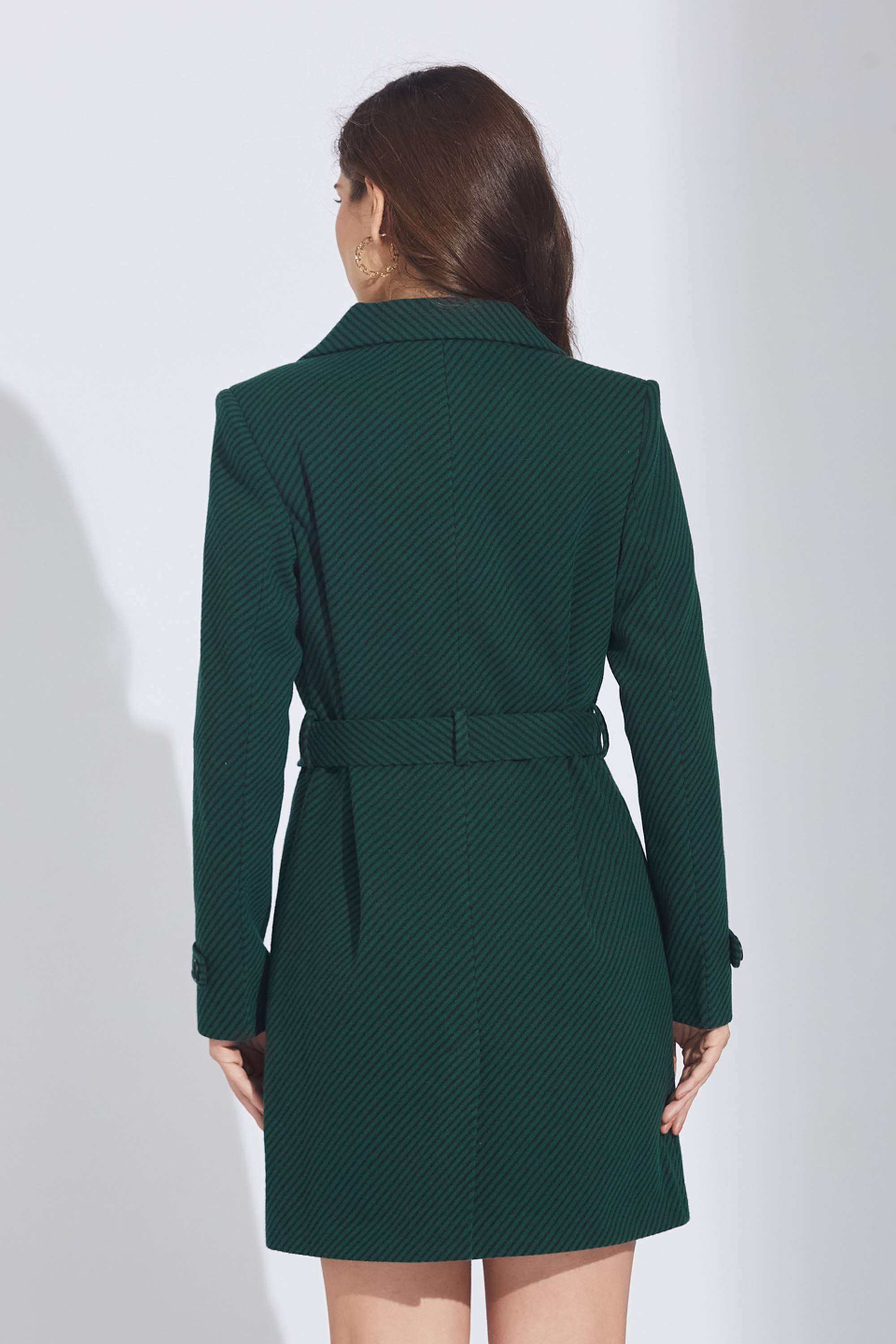 Printed-Polyester-Collared-Women-s-Coat