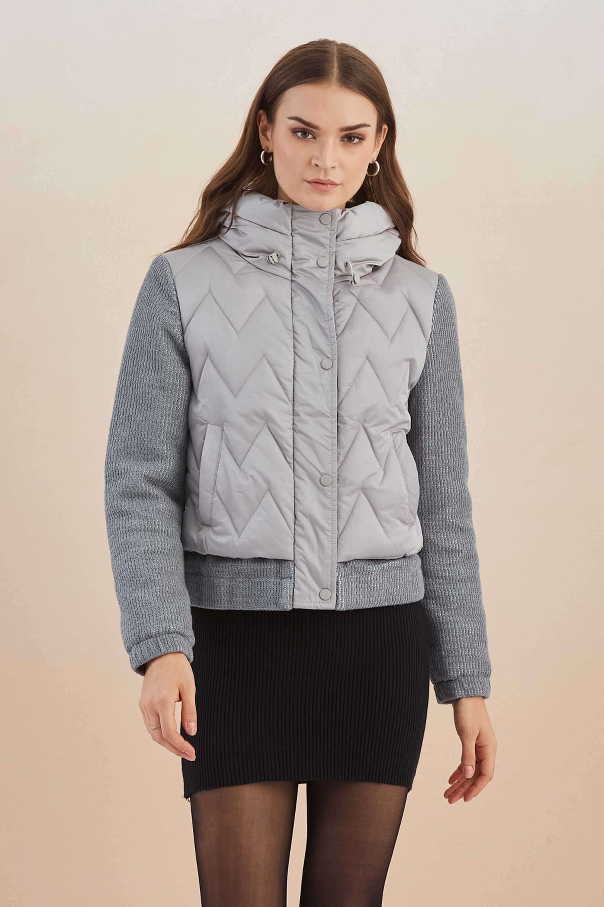 Self-Design-Nylon-Women-s-Casual-Wear-Jacket