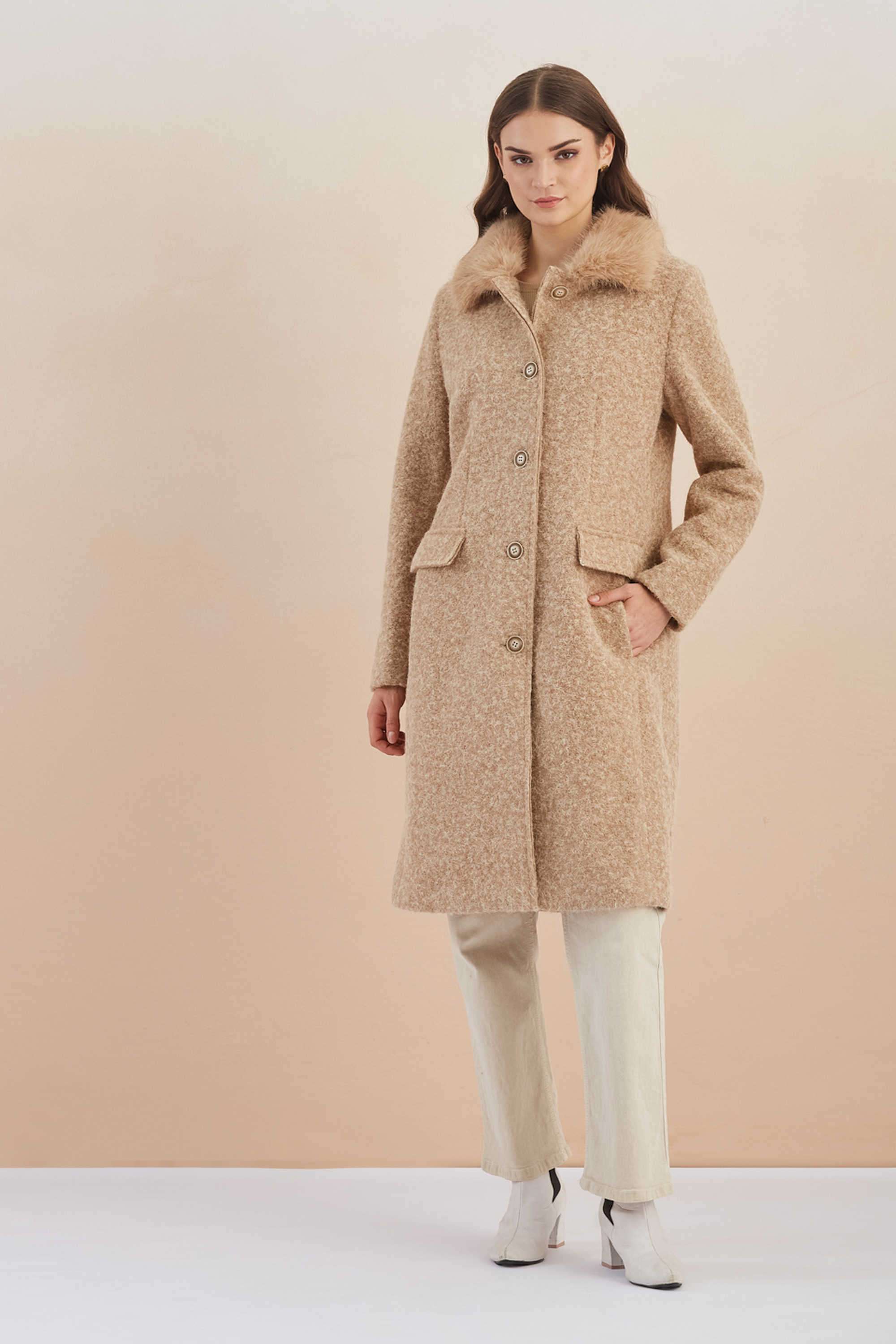 Self-Design-Polyester-Regular-Fit-Women-s-Casual-Wear-Coat