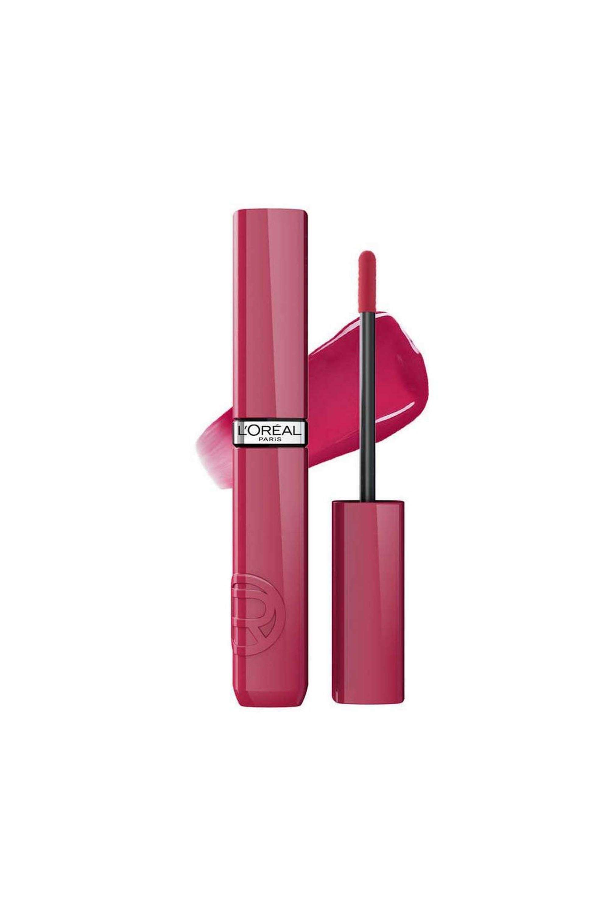 Infallible-Laque-Resistance-Lacquer-Like-Shine -16H-Longwear-Liquid-Lipstick---220-Paris-Sunset -4-ml