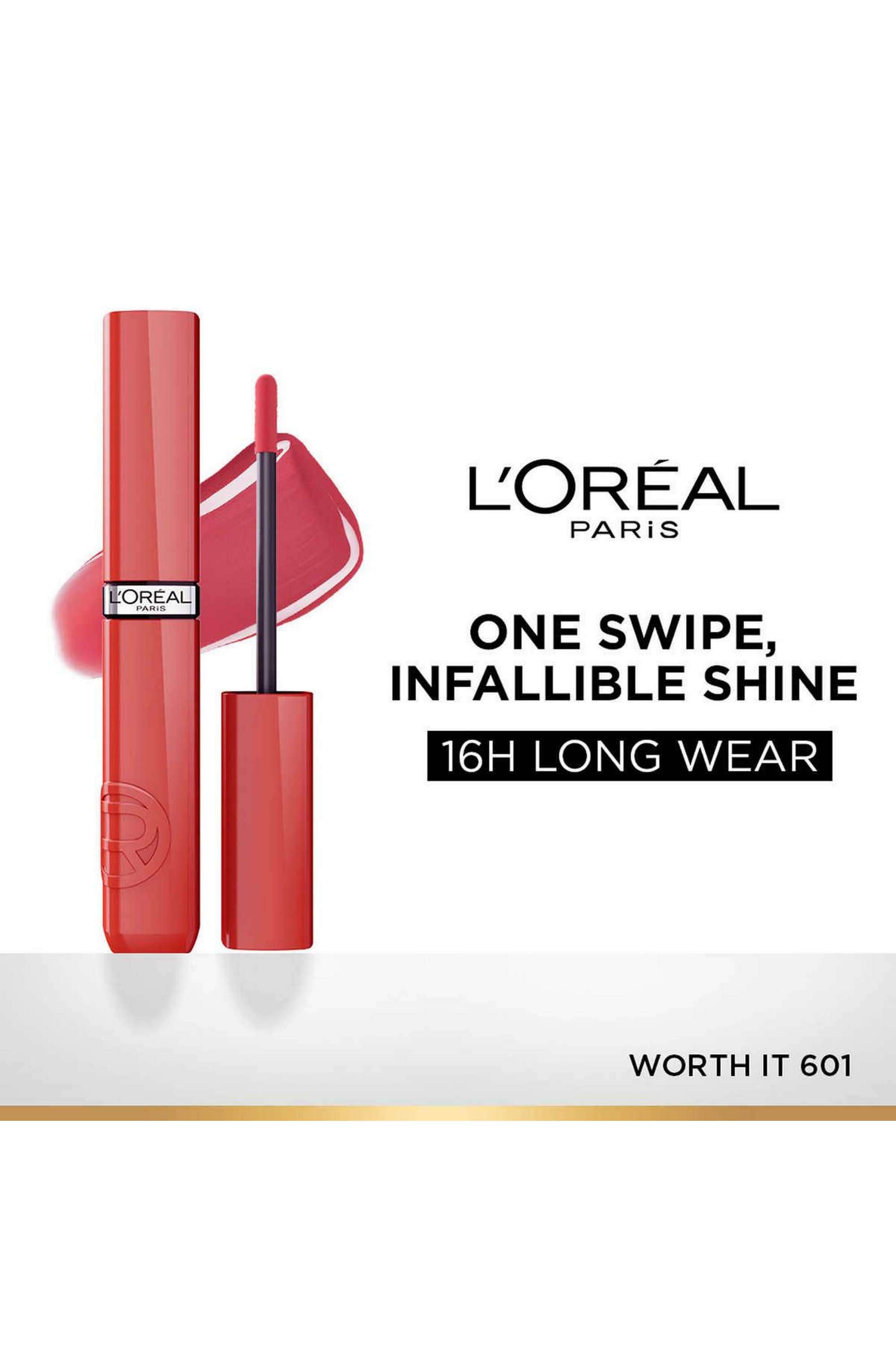 Infallible-Laque-Resistance-Lacquer-Like-Shine -16H-Longwear-Liquid-Lipstick---601-Worth-It -4-ml