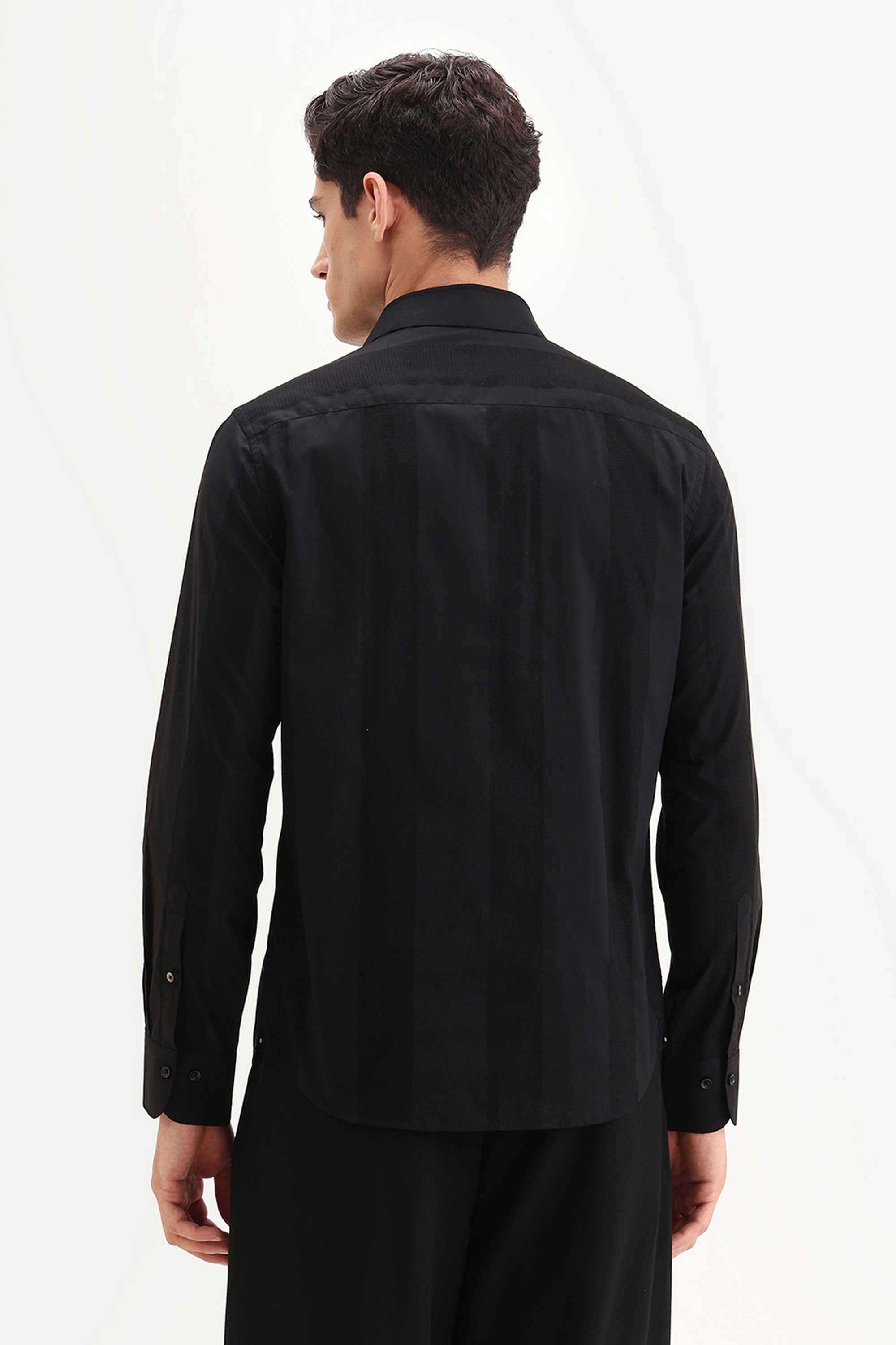 Solid-Cotton-Regular-Fit-Men-s-Casual-Shirt