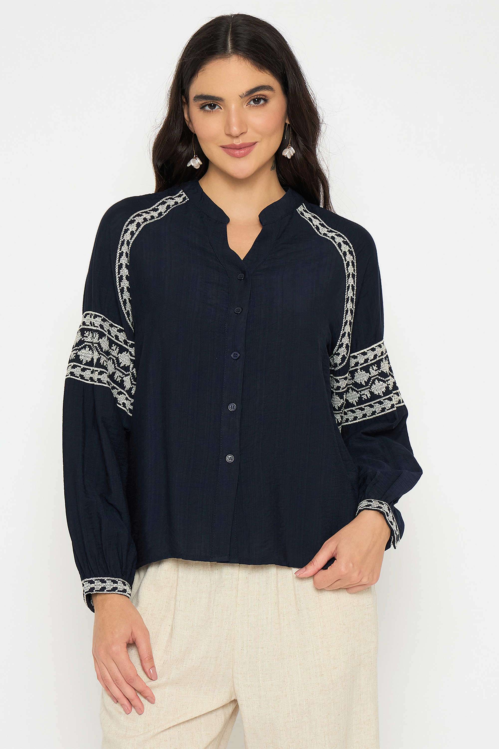 Embroidered-Rayon-Women-s-Top