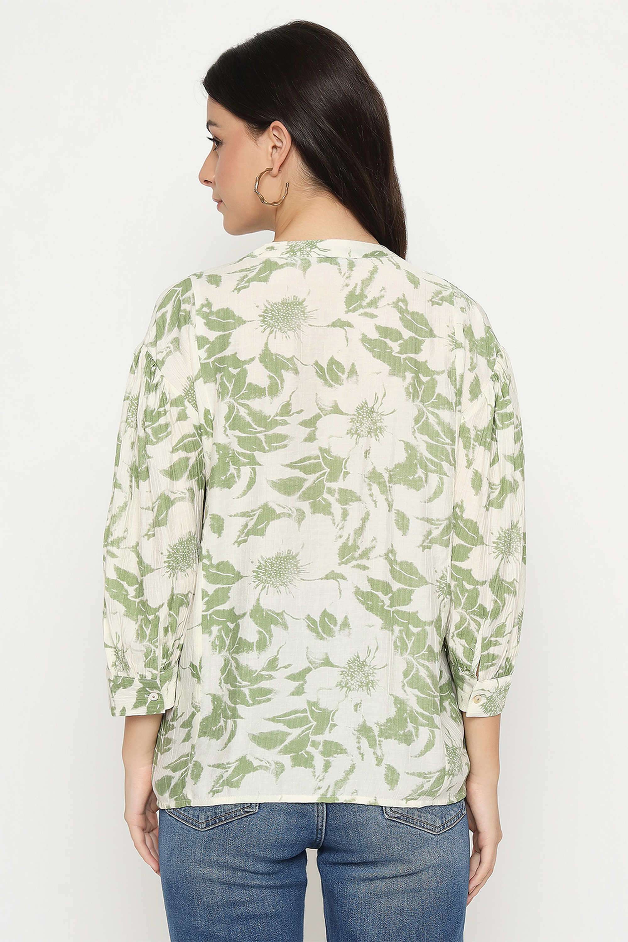 Floral-Rayon-Women-s-Top