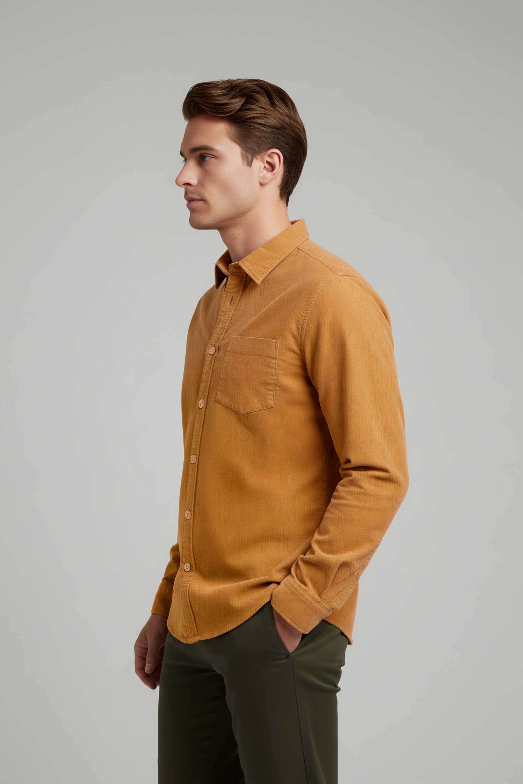Solid-Cotton-Regular-Fit-Men-s-Casual-Shirt