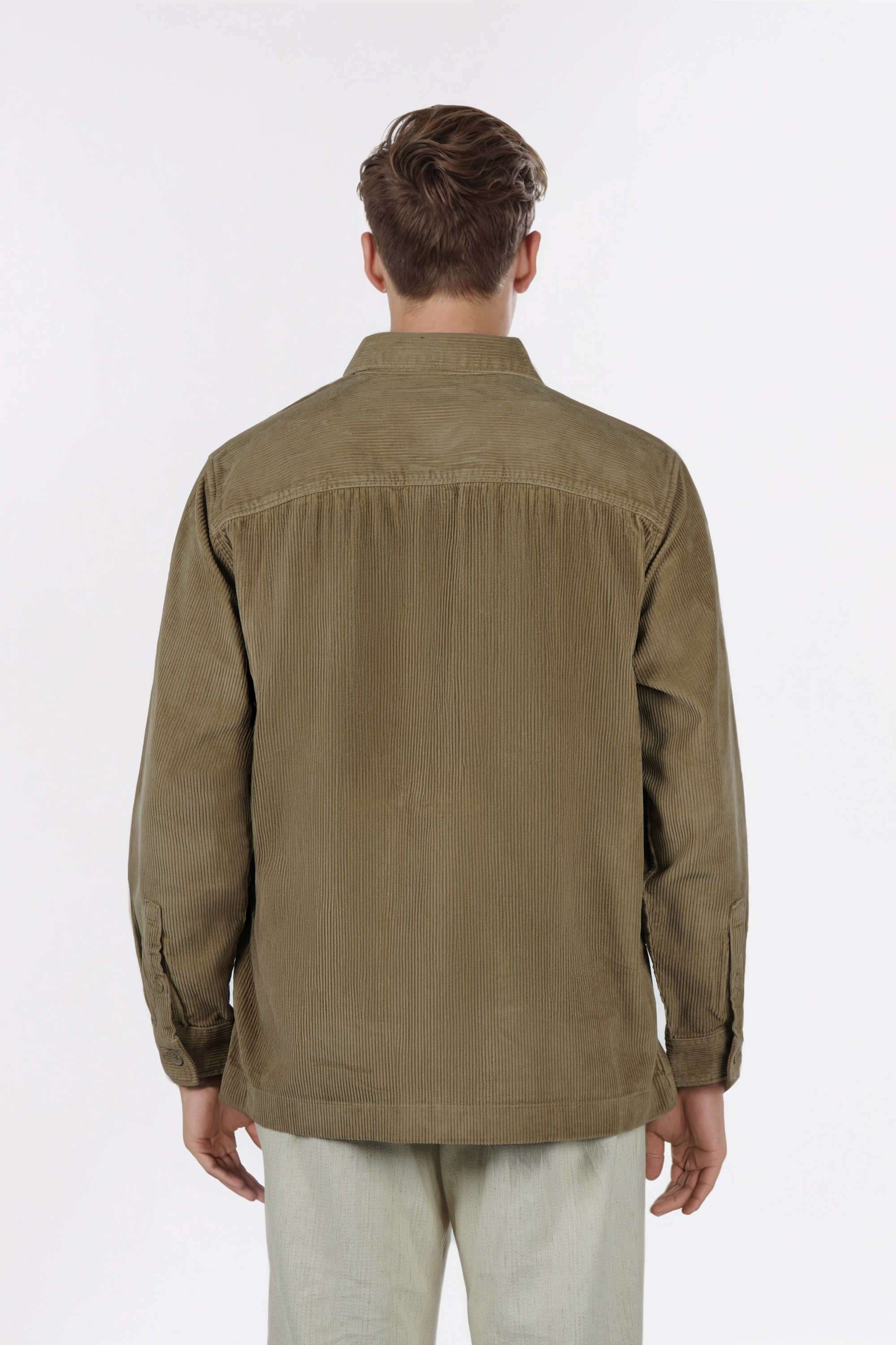 Solid-Cotton-Regular-Fit-Men-s-Casual-Wear-Shirt