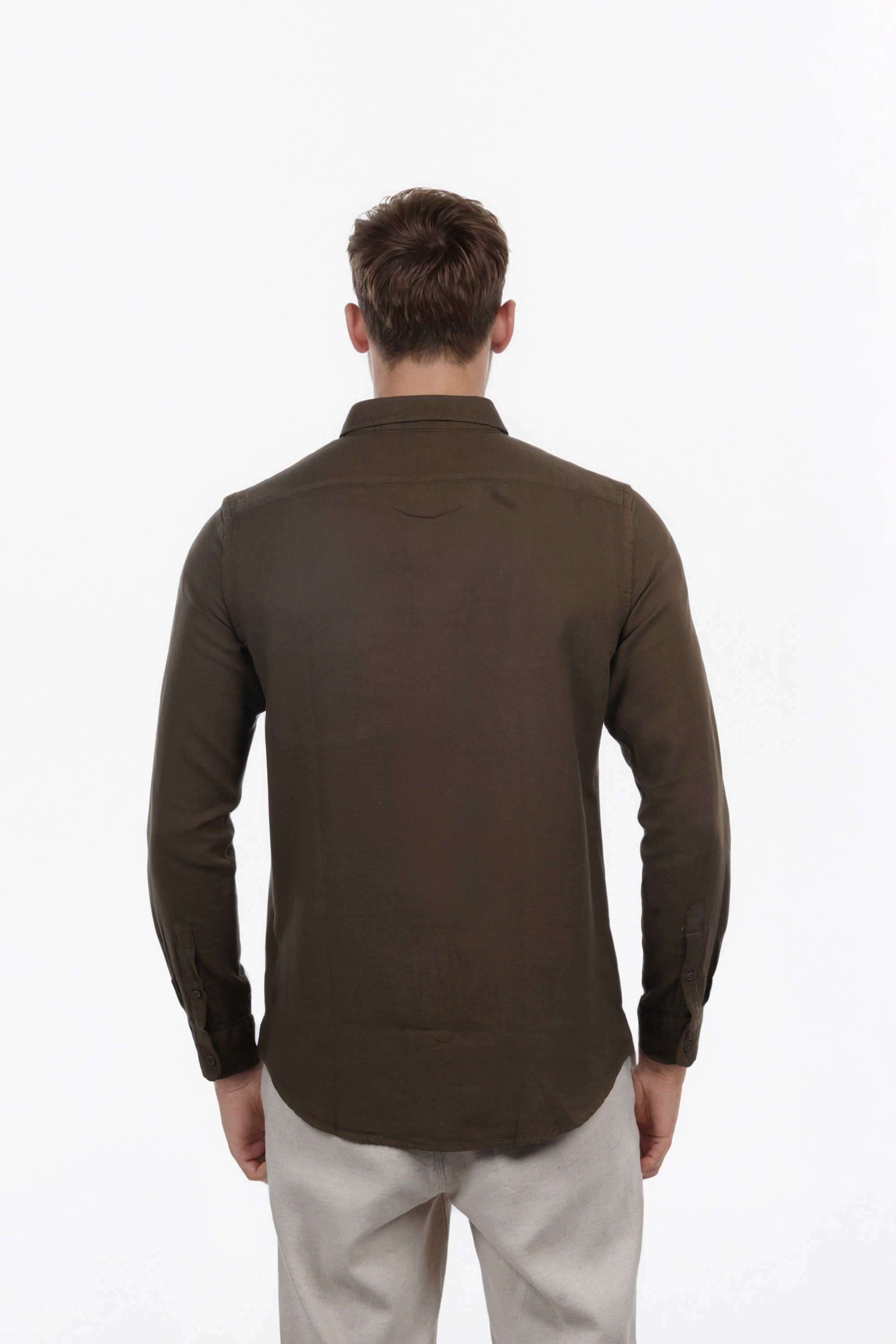 Textured-Cotton-Regular-Fit-Men-s-Casual-Wear-Shirt