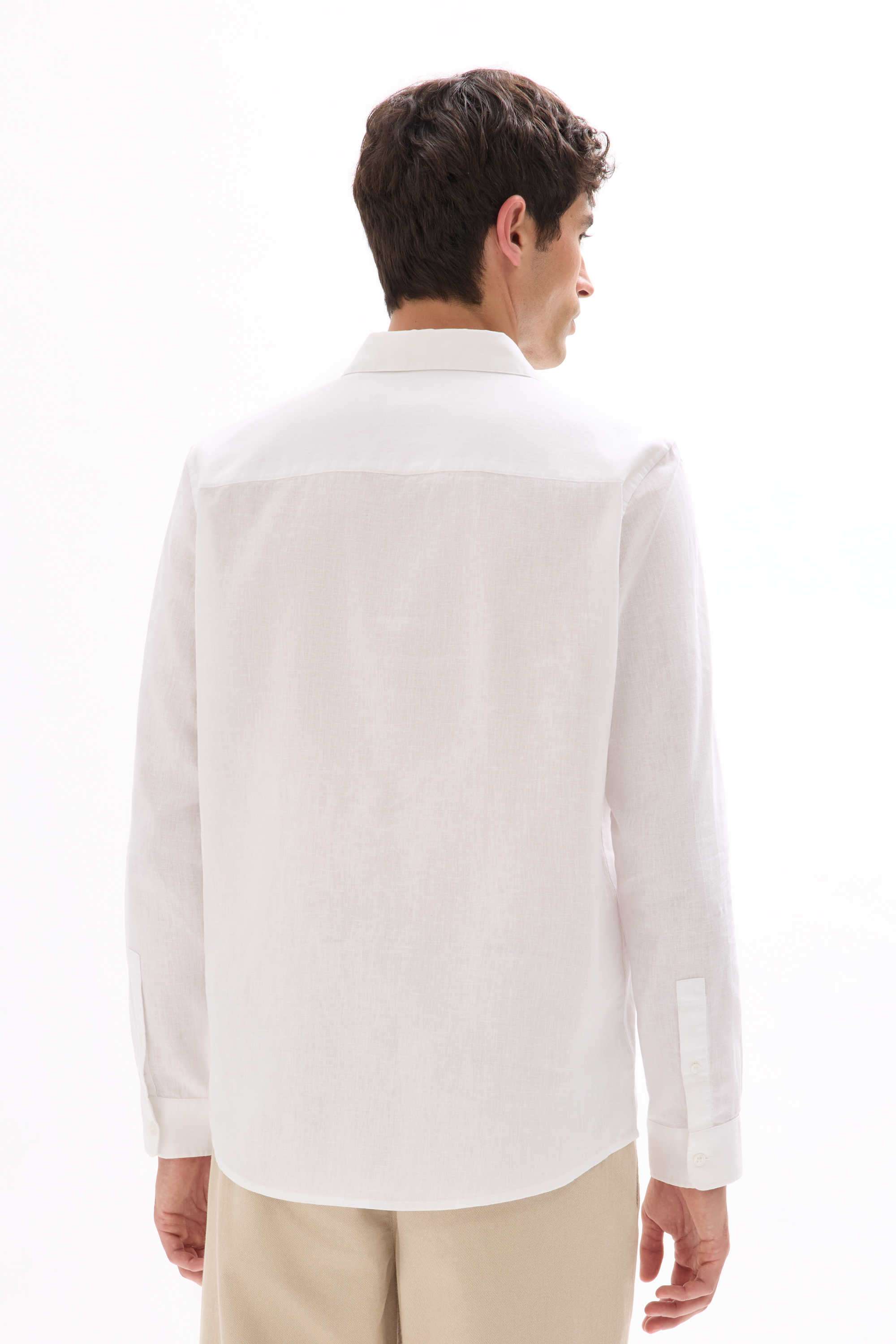 Solid-Cotton-Regular-Fit-Men-s-Casual-Wear-Shirt