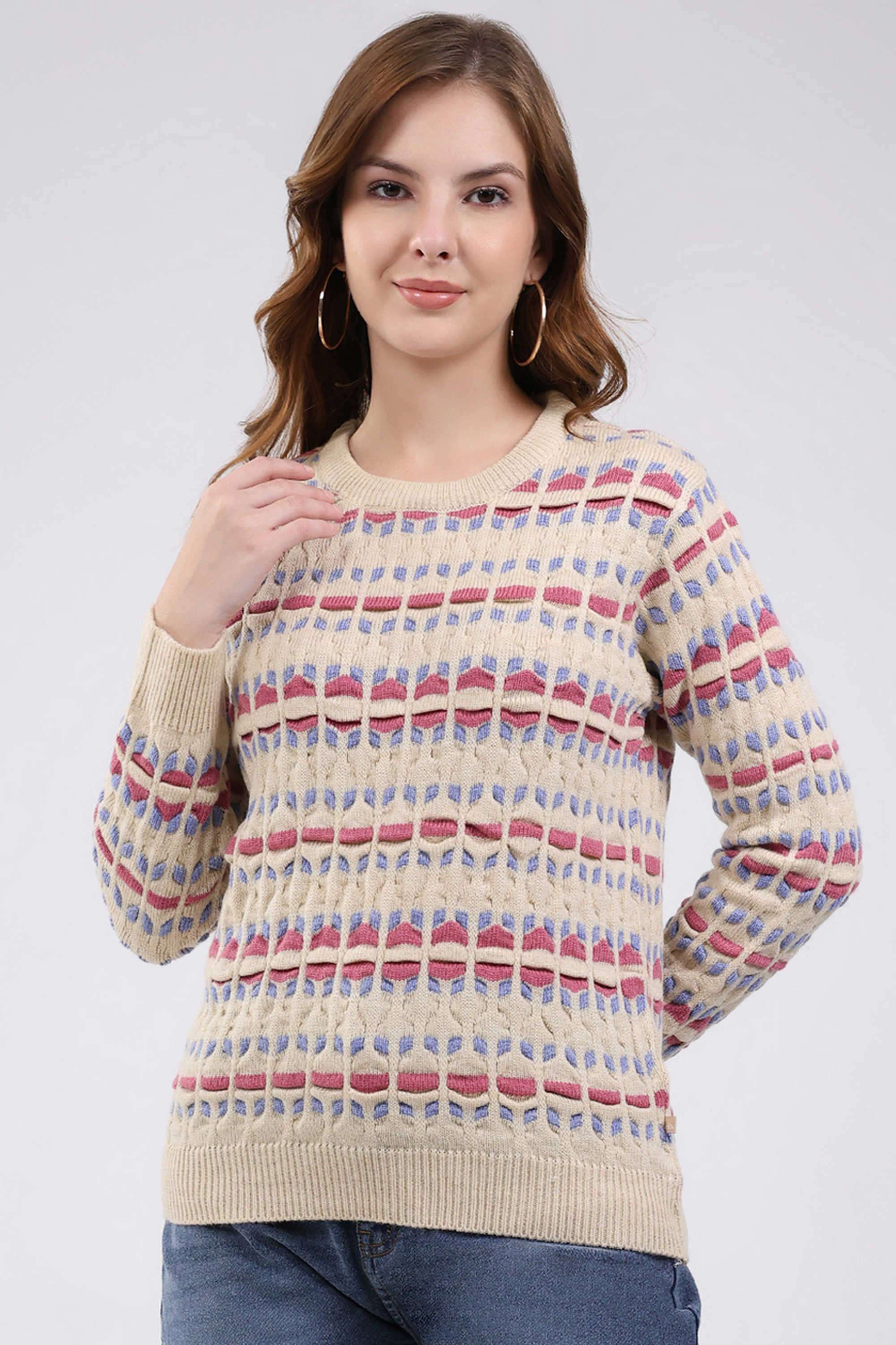 Solid-Blended-Fabric-Women-s-Top