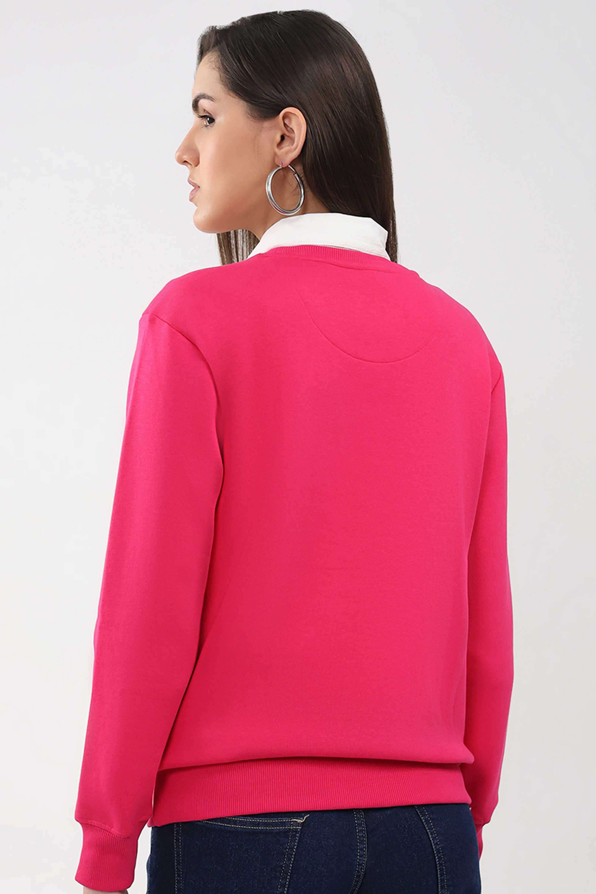 Solid-Blended-Fabric-Women-s-Winter-Wear-Sweatshirt