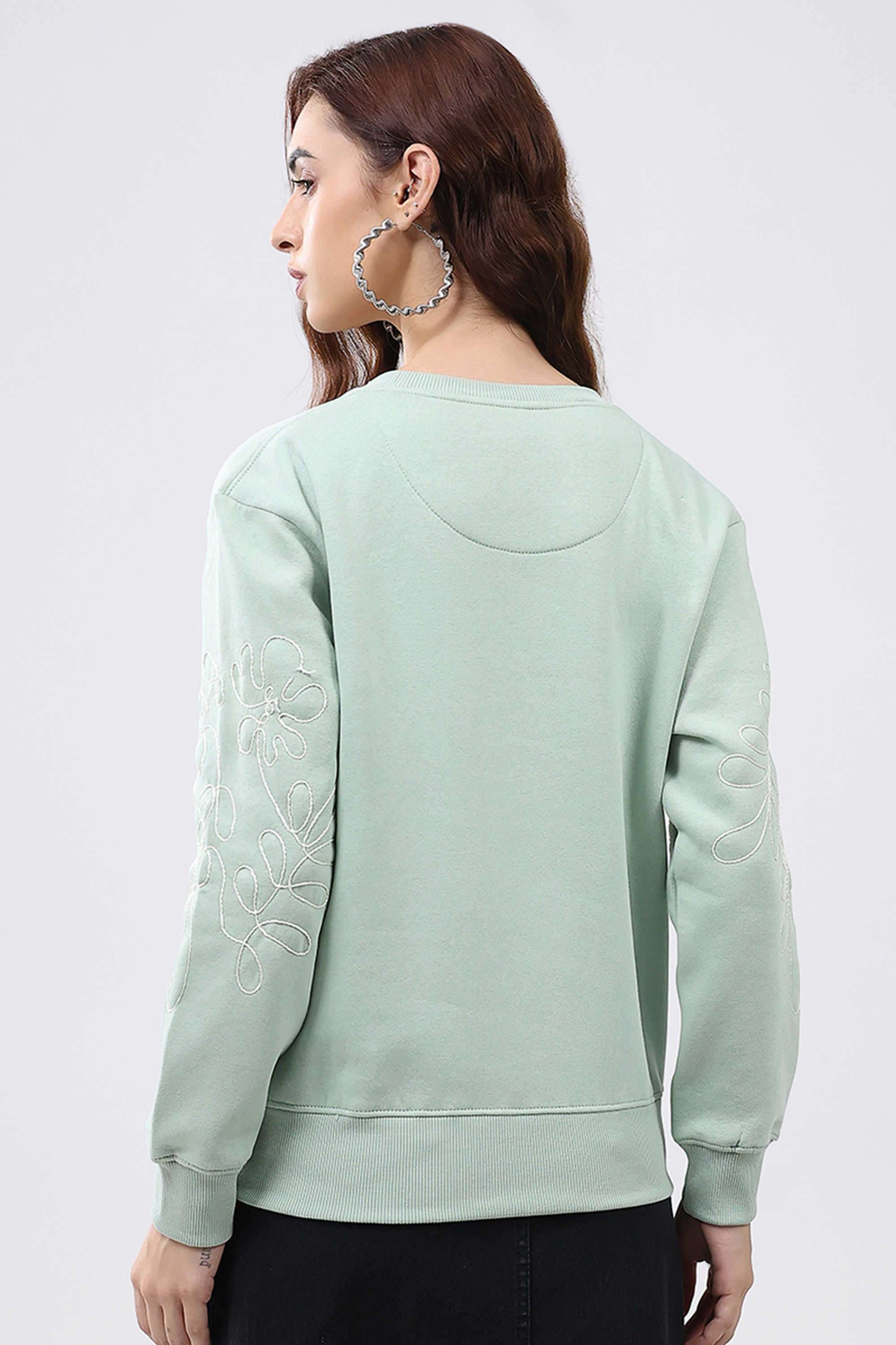 Solid-Blended-Fabric-Women-s-Winter-Wear-Sweatshirt