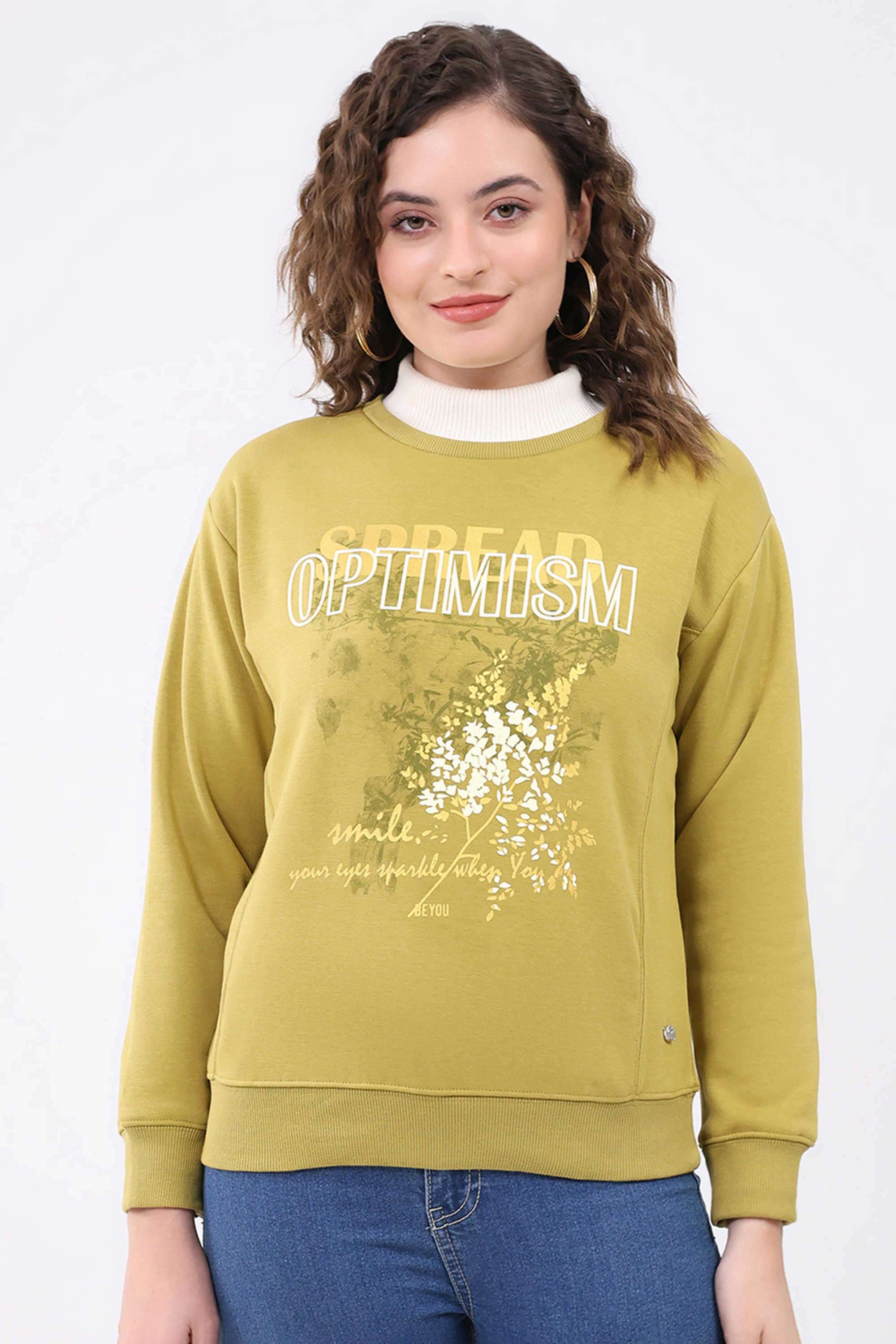 Solid-Blended-Fabric-Women-s-Winter-Wear-Sweatshirt