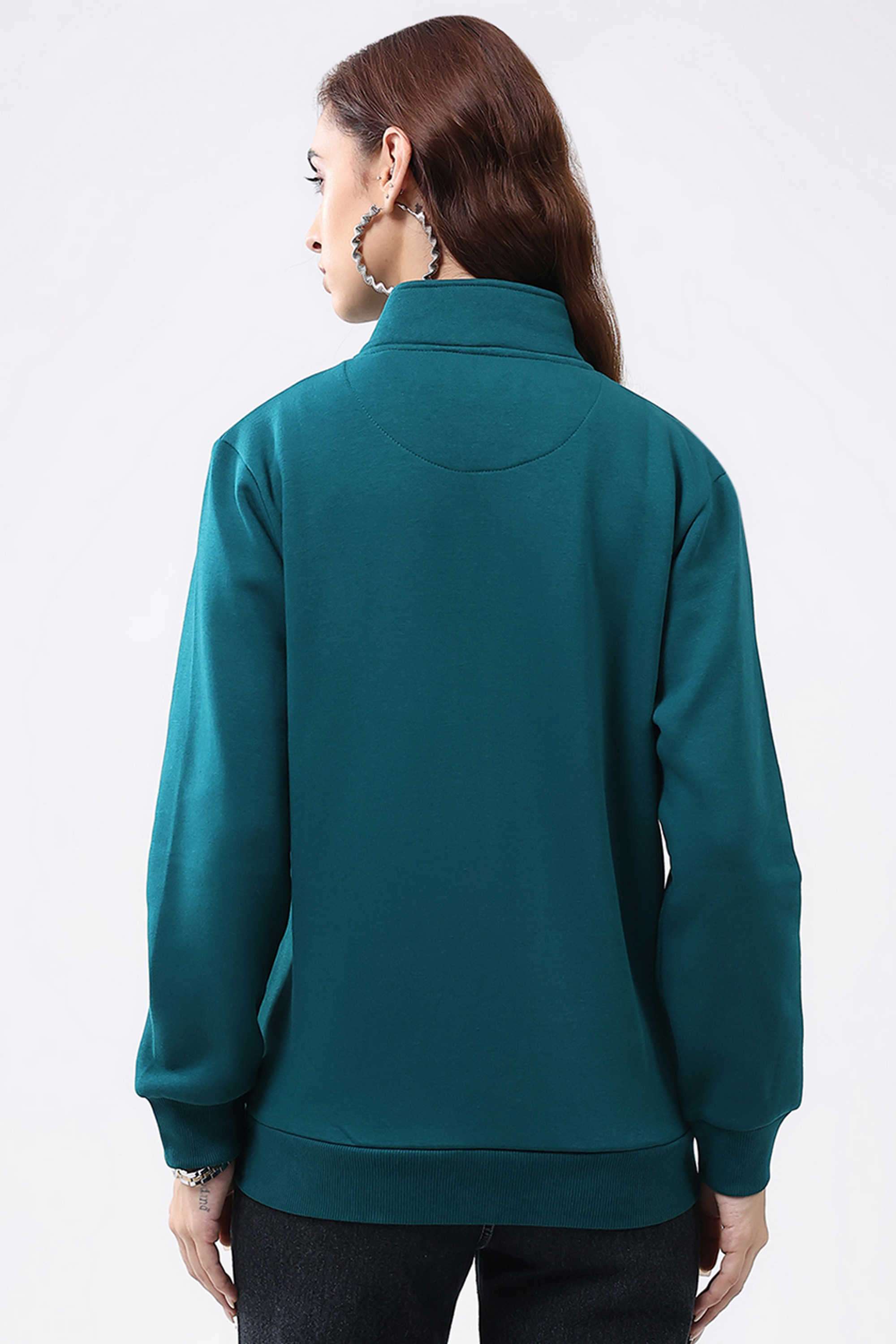 Solid-Blended-Fabric-Women-s-Winter-Wear-Sweatshirt