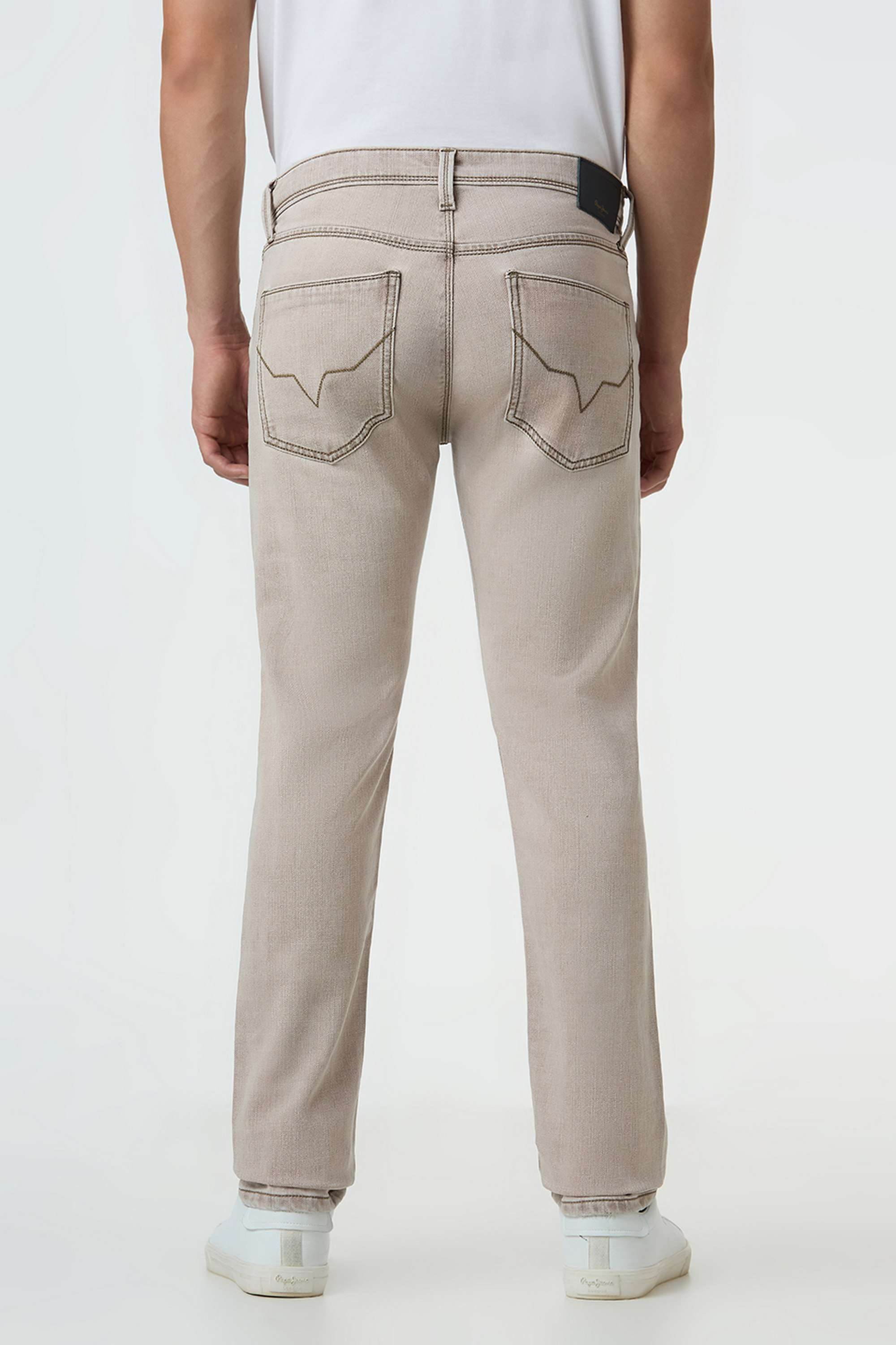 Solid-Cotton-Blend-Slim-Fit-Men-s-Jeans