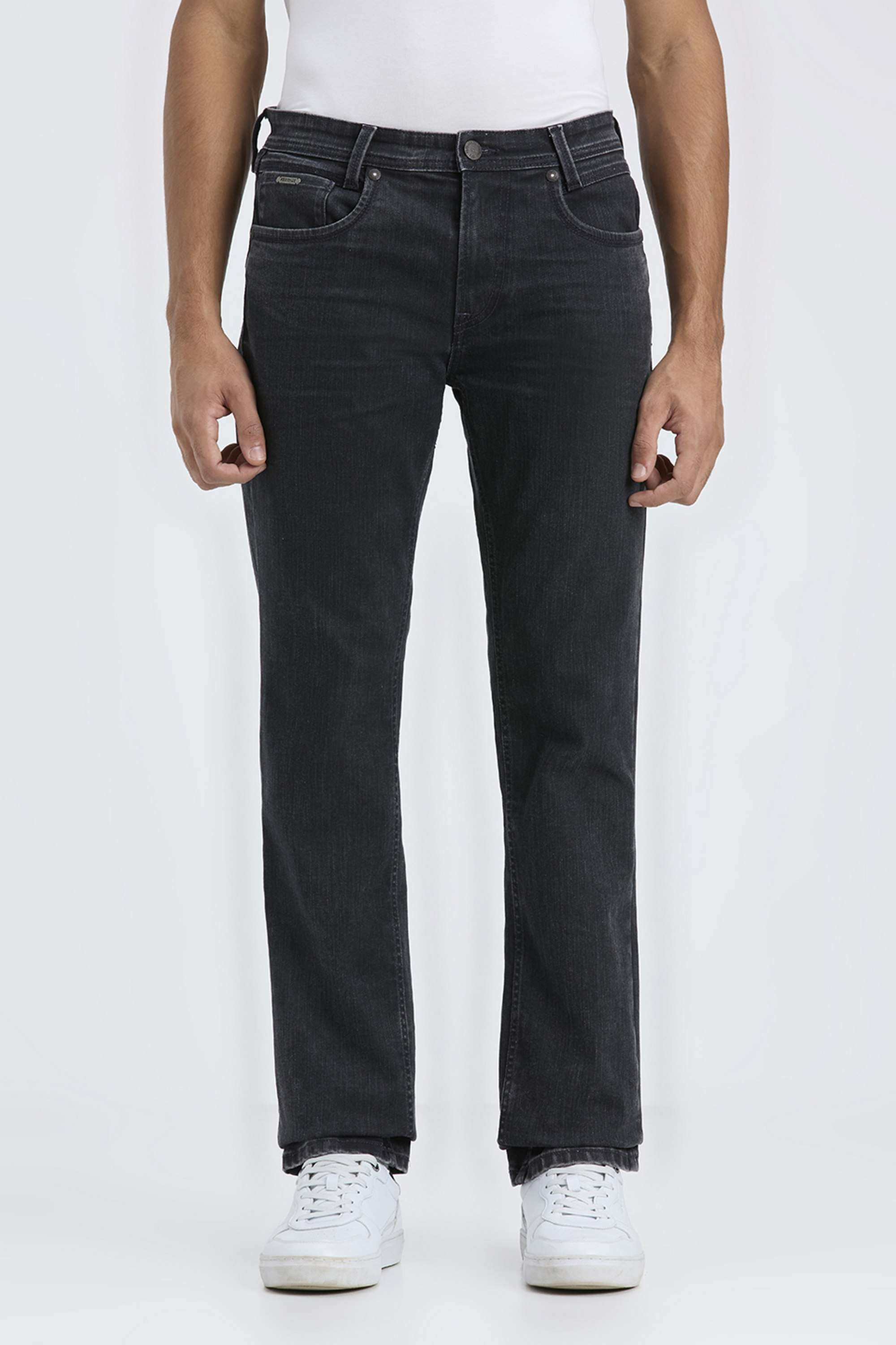 Solid-Cotton-Blend-Regular-Fit-Men-s-Jeans