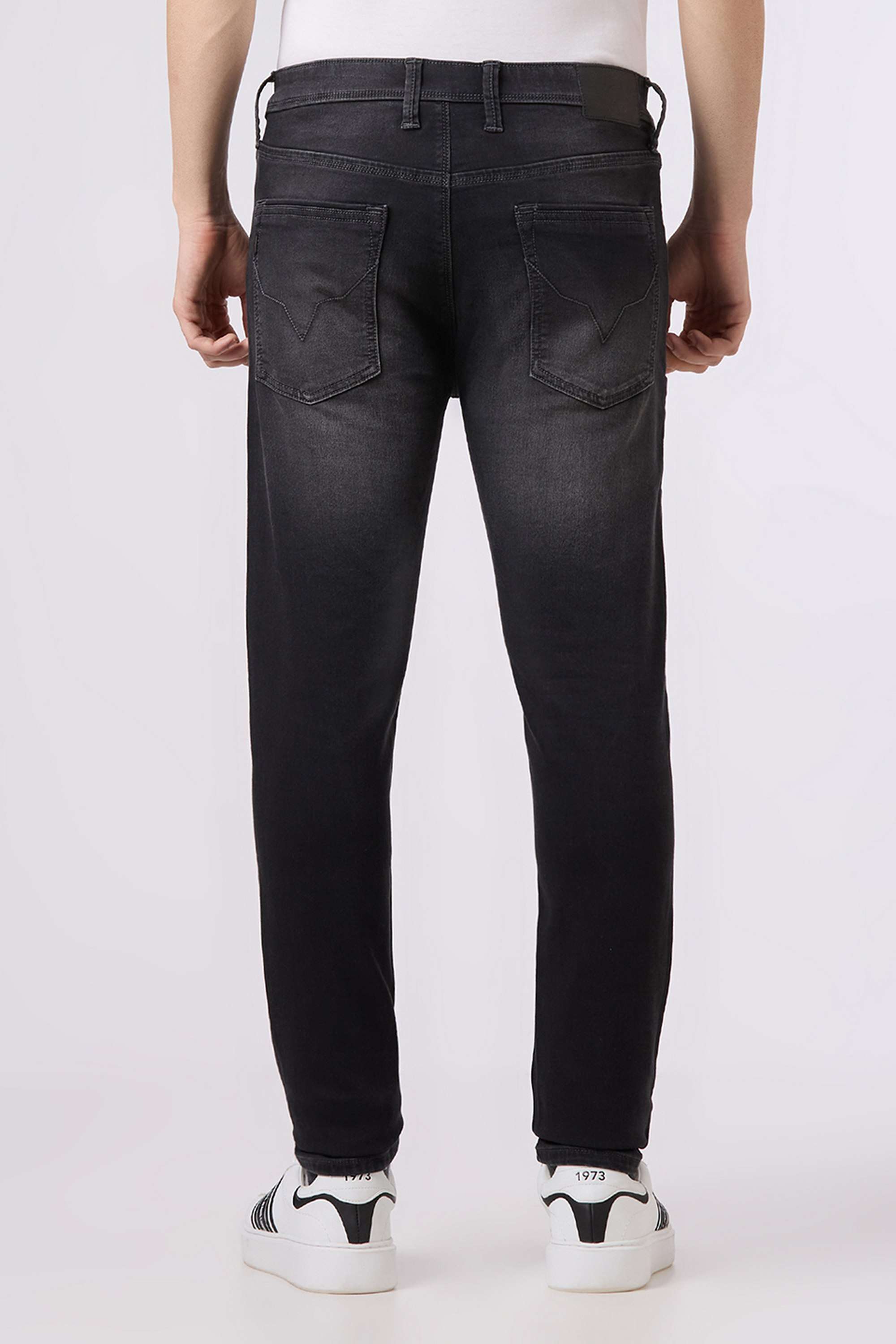 Solid-Cotton-Blend-Regular-Fit-Men-s-Jeans