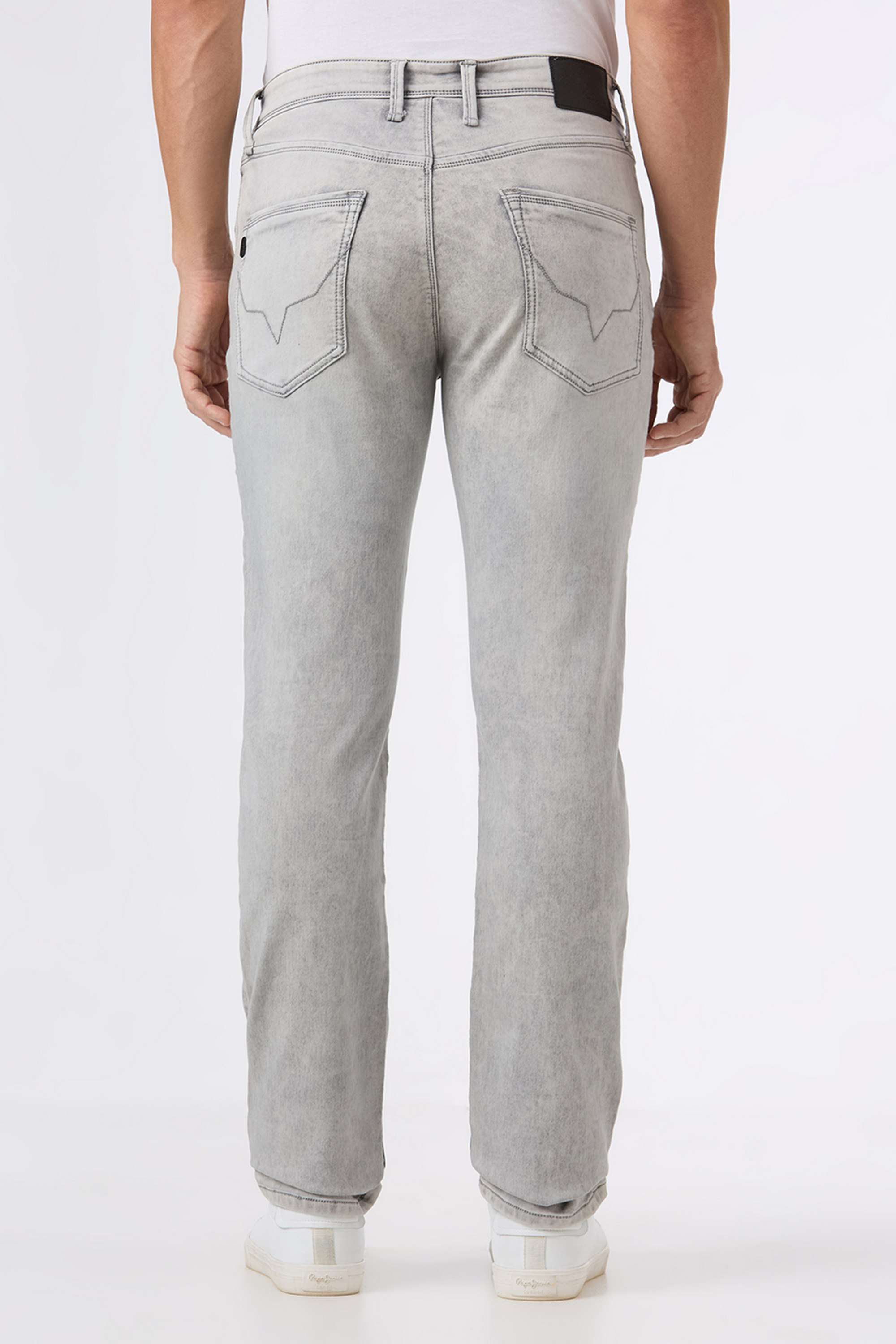 Solid-Cotton-Blend-Regular-Fit-Men-s-Jeans