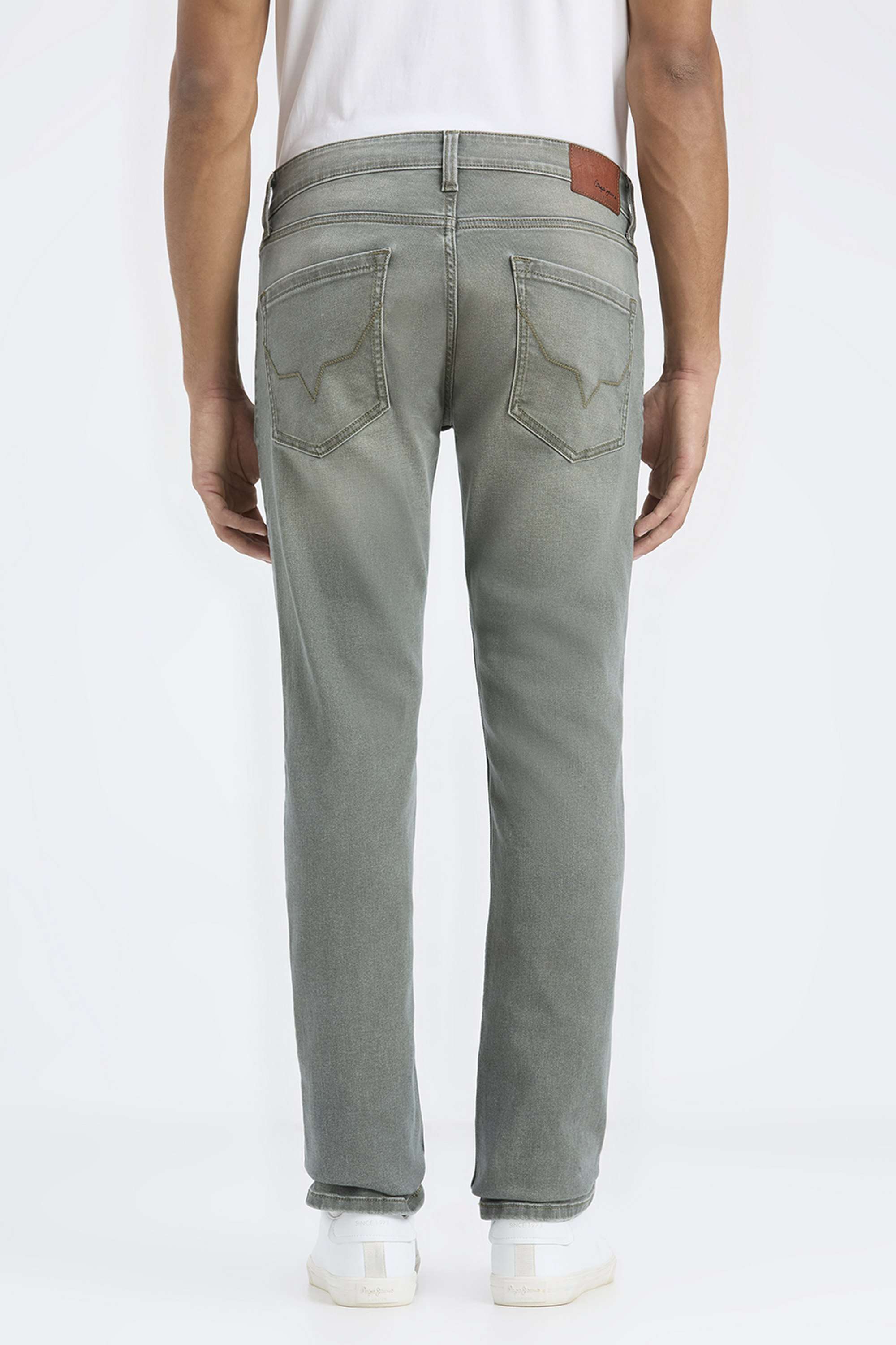 Solid-Cotton-Blend-Slim-Fit-Men-s-Jeans