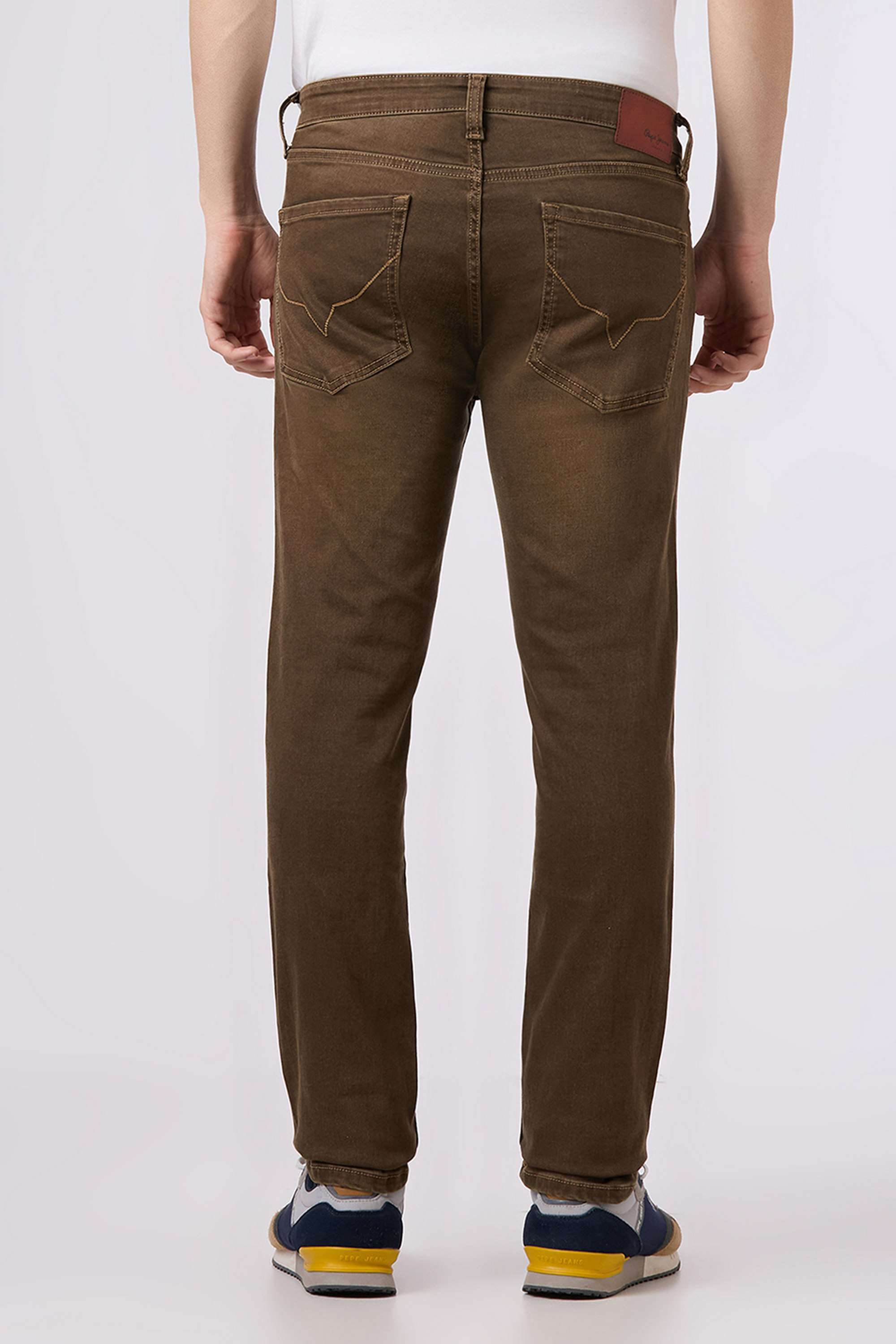 Solid-Cotton-Blend-Regular-Fit-Men-s-Jeans