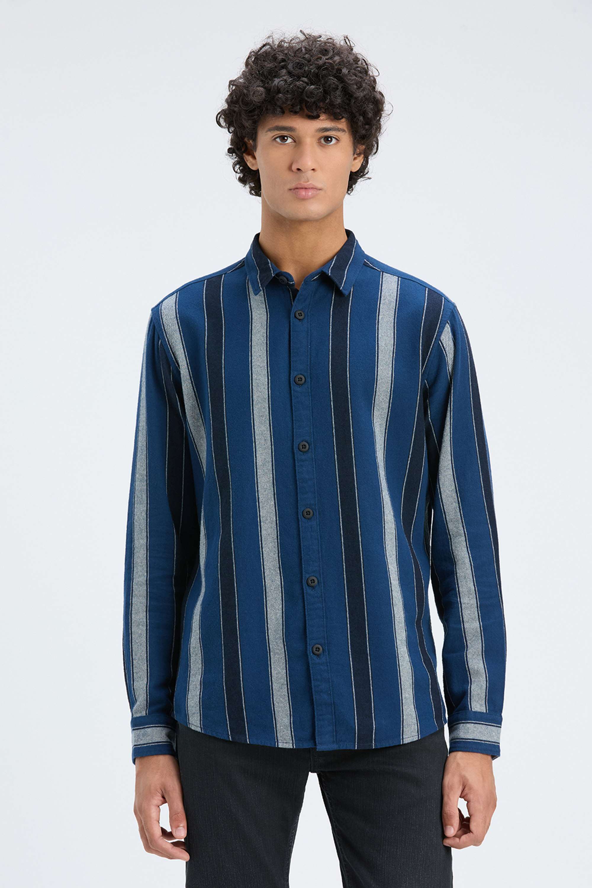 Stripes-Cotton-Regular-Fit-Men-s-Shirt