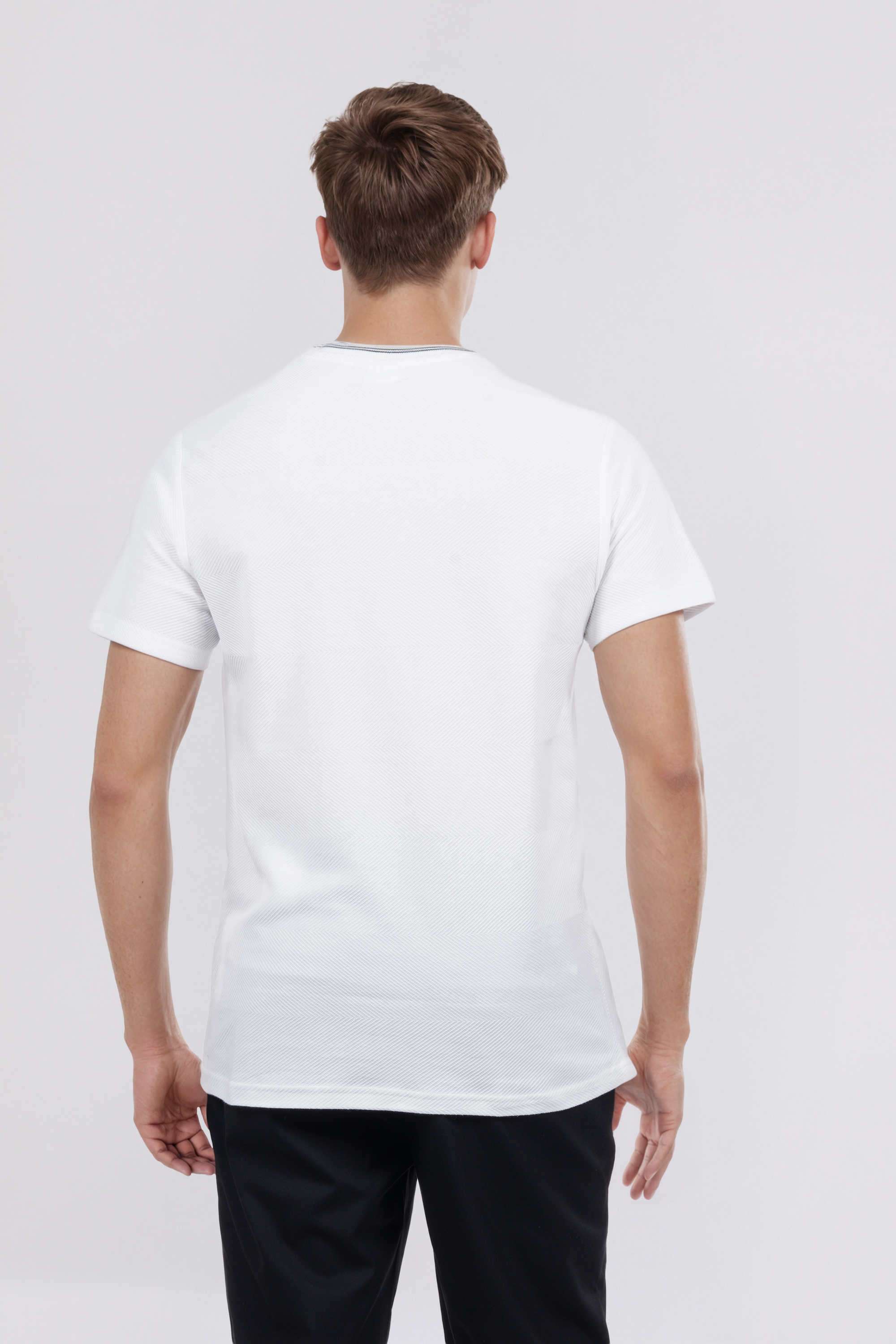 Structured-Cotton-Round-Neck-Men-s-T-Shirt