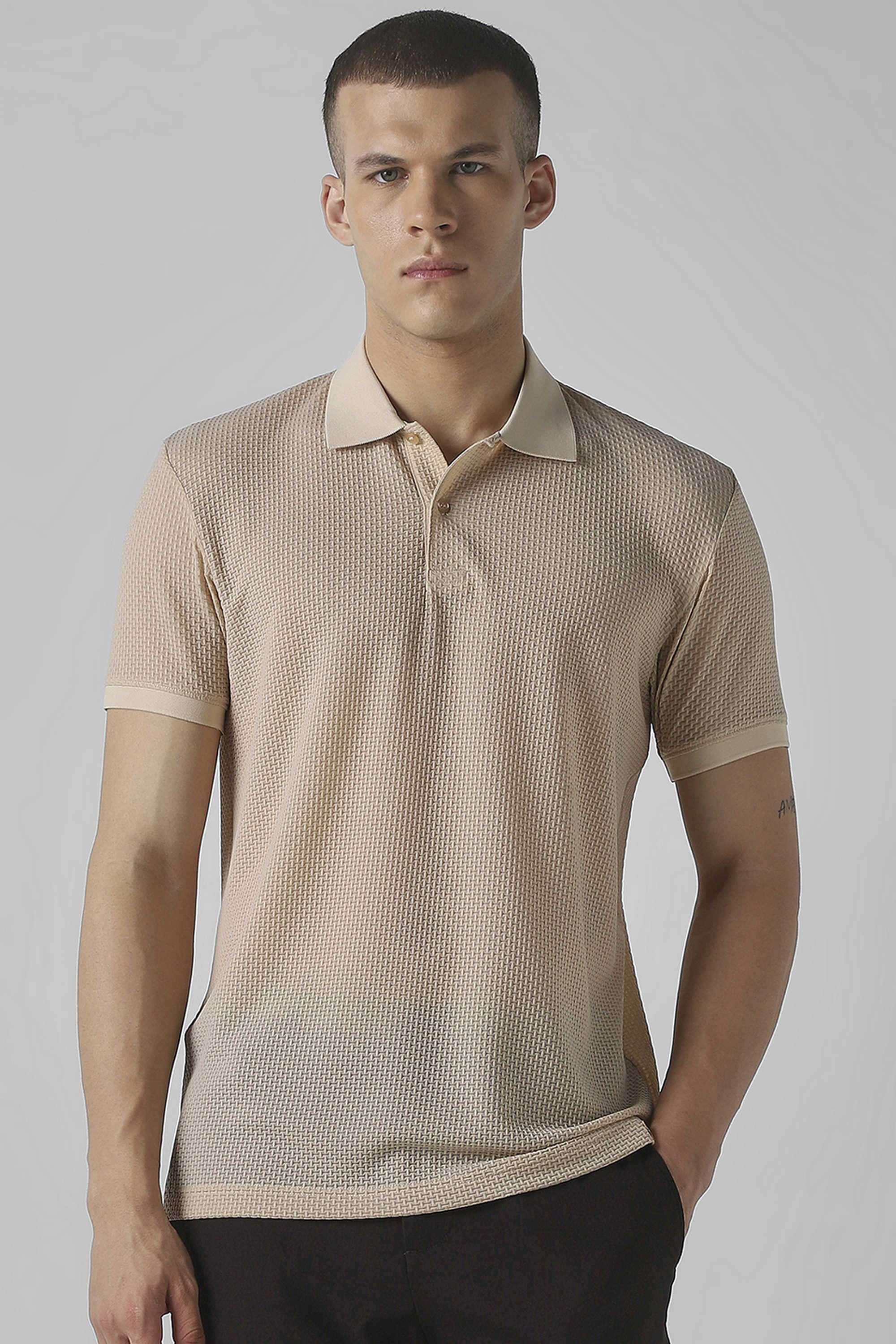 Solid-Cotton-Polo-Men-s-T-Shirt