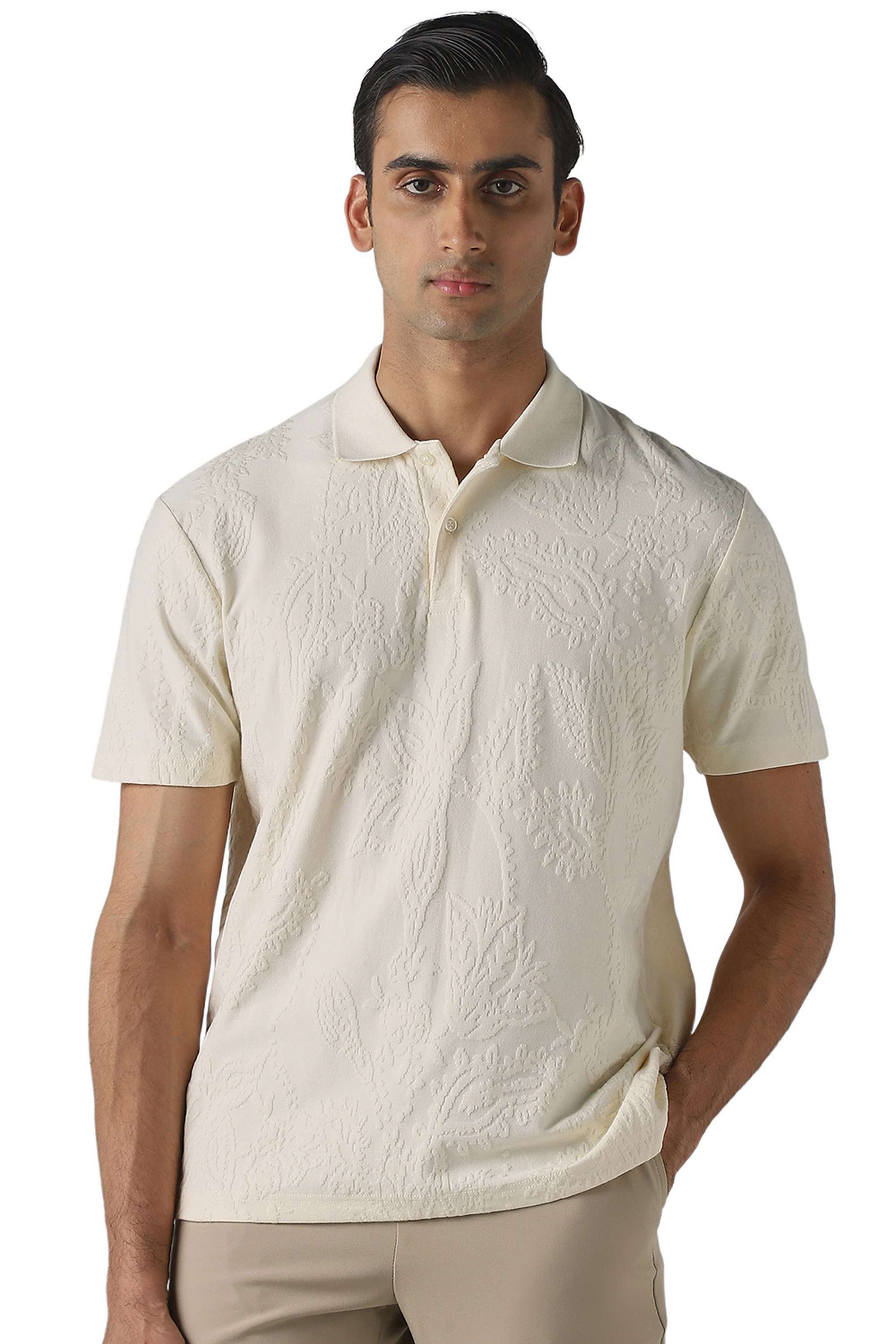 Solid-Cotton-Polo-Men-s-T-Shirt