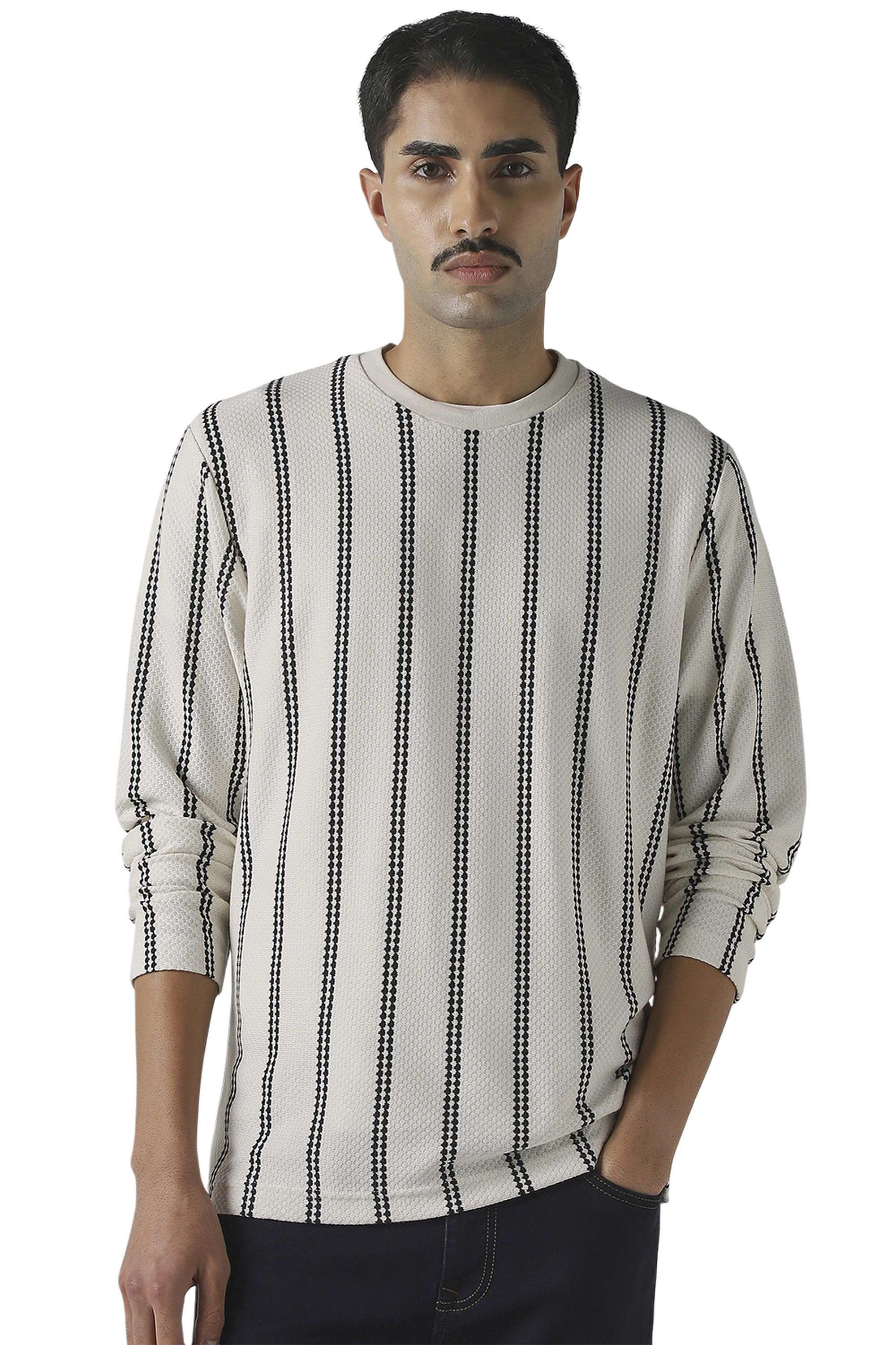 Stripes-Cotton-Round-Neck-Men-s-T-Shirt