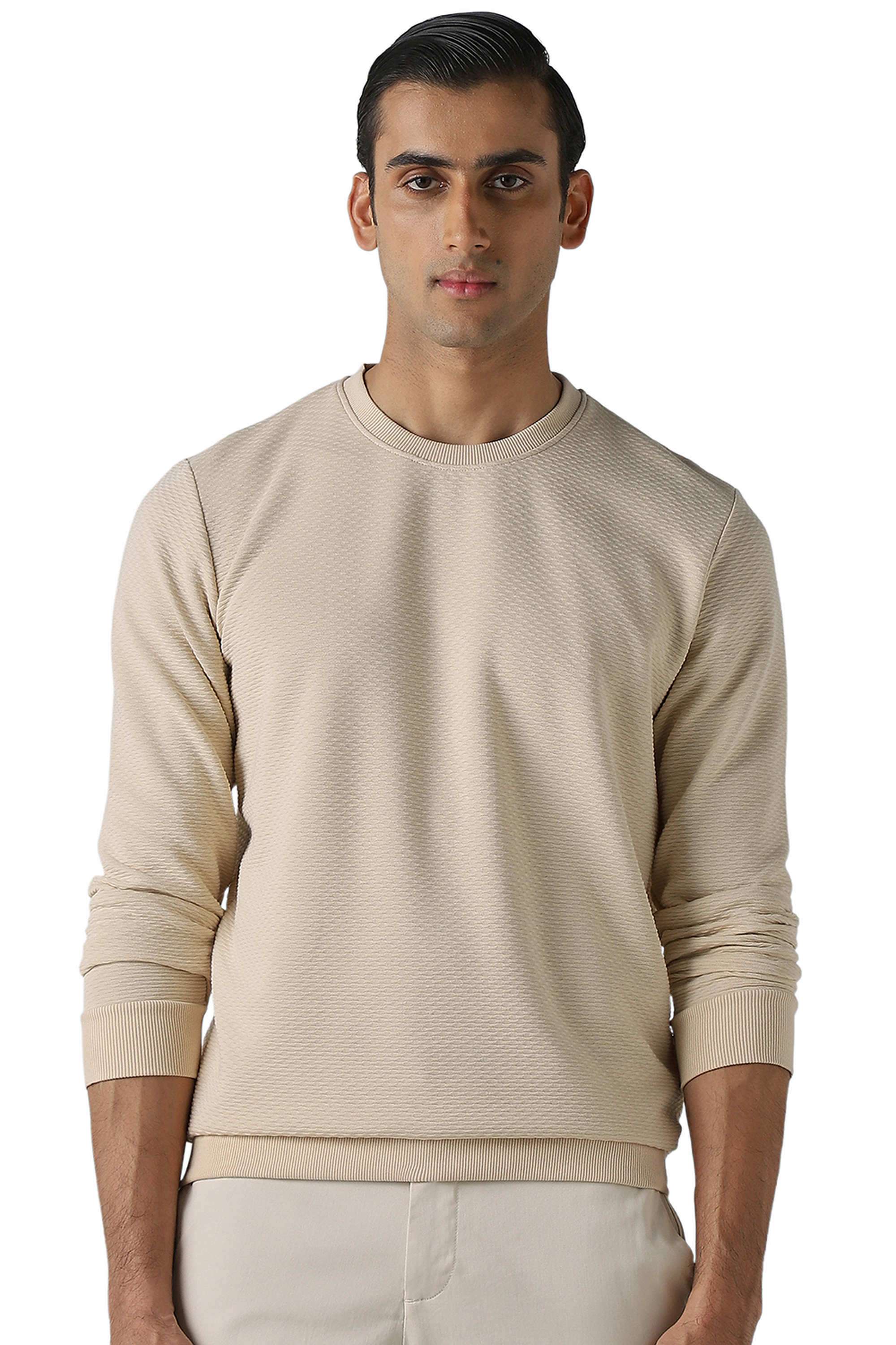 Solid-Cotton-Men-s-Sweatshirt