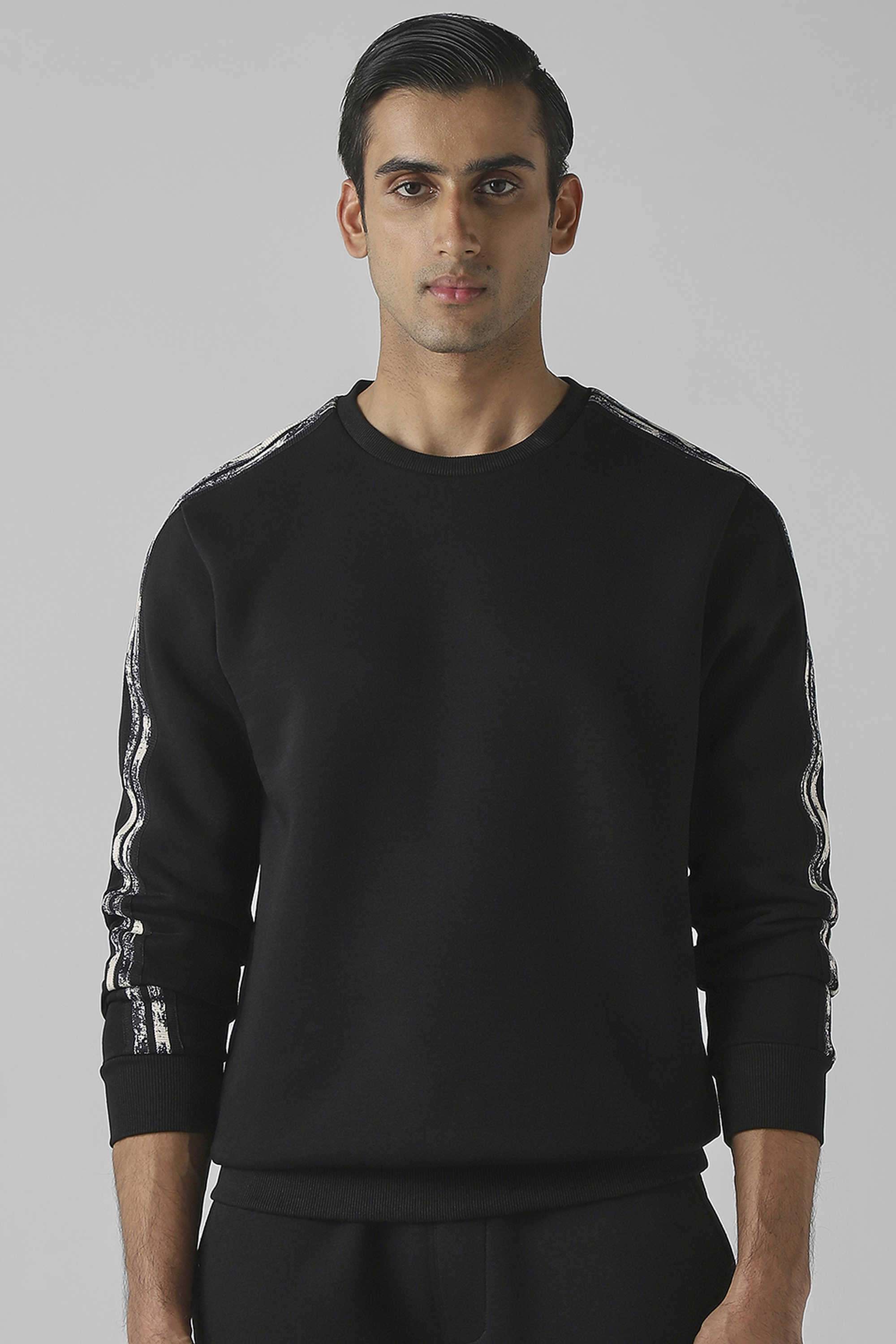 Solid-Cotton-Round-Neck-Men-s-Sweatshirt