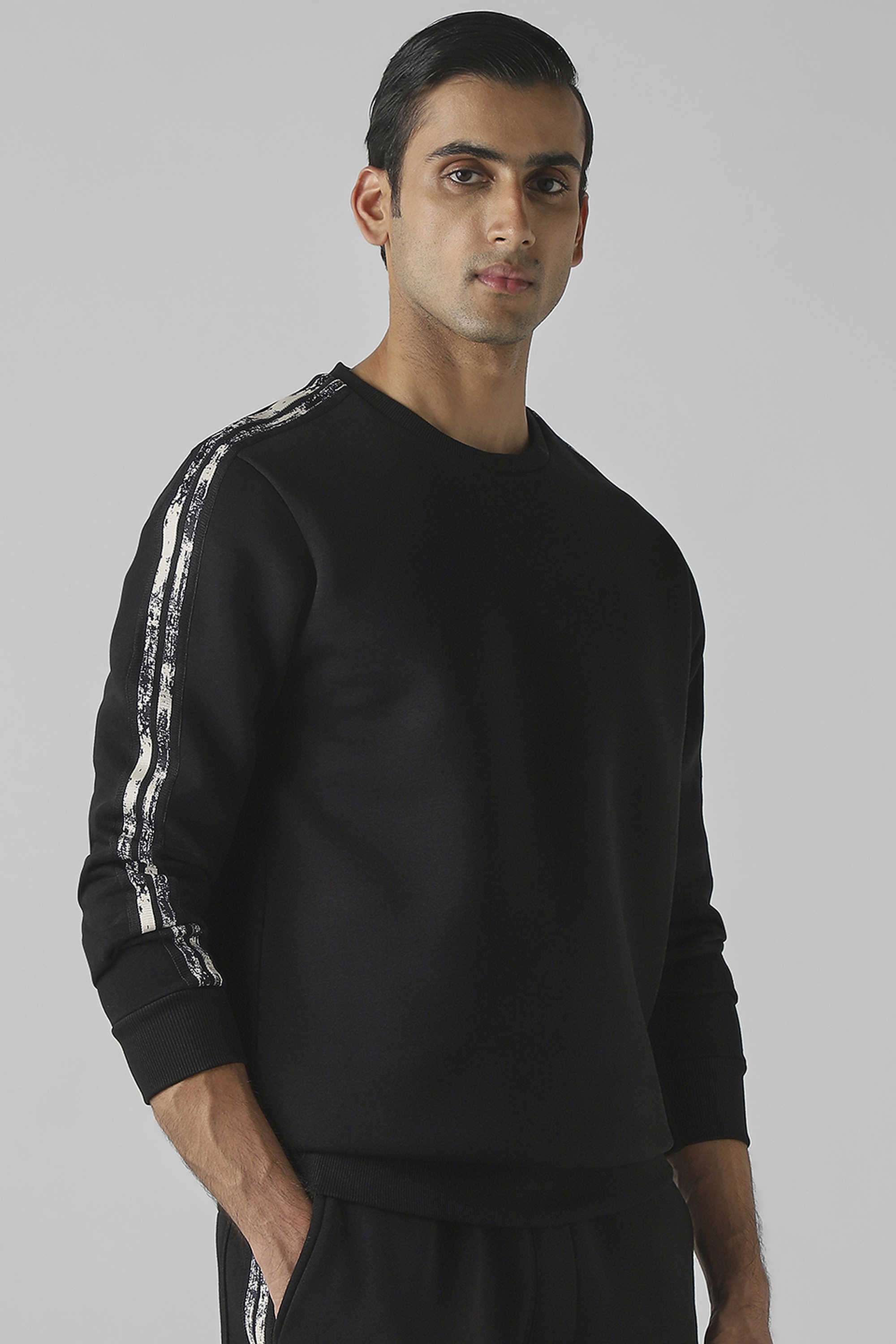 Solid-Cotton-Round-Neck-Men-s-Sweatshirt