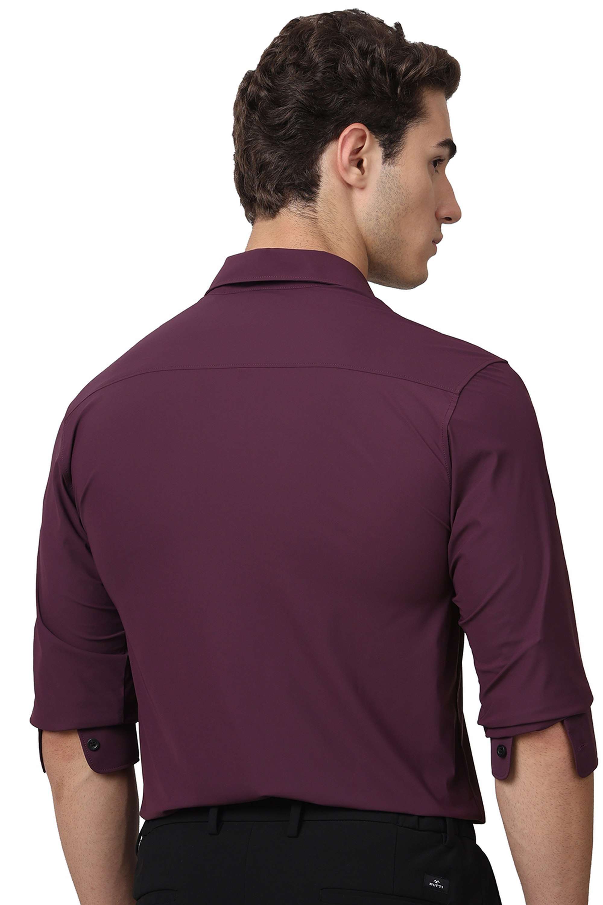 Solid-Cotton-Slim-Fit-Men-s-Shirt