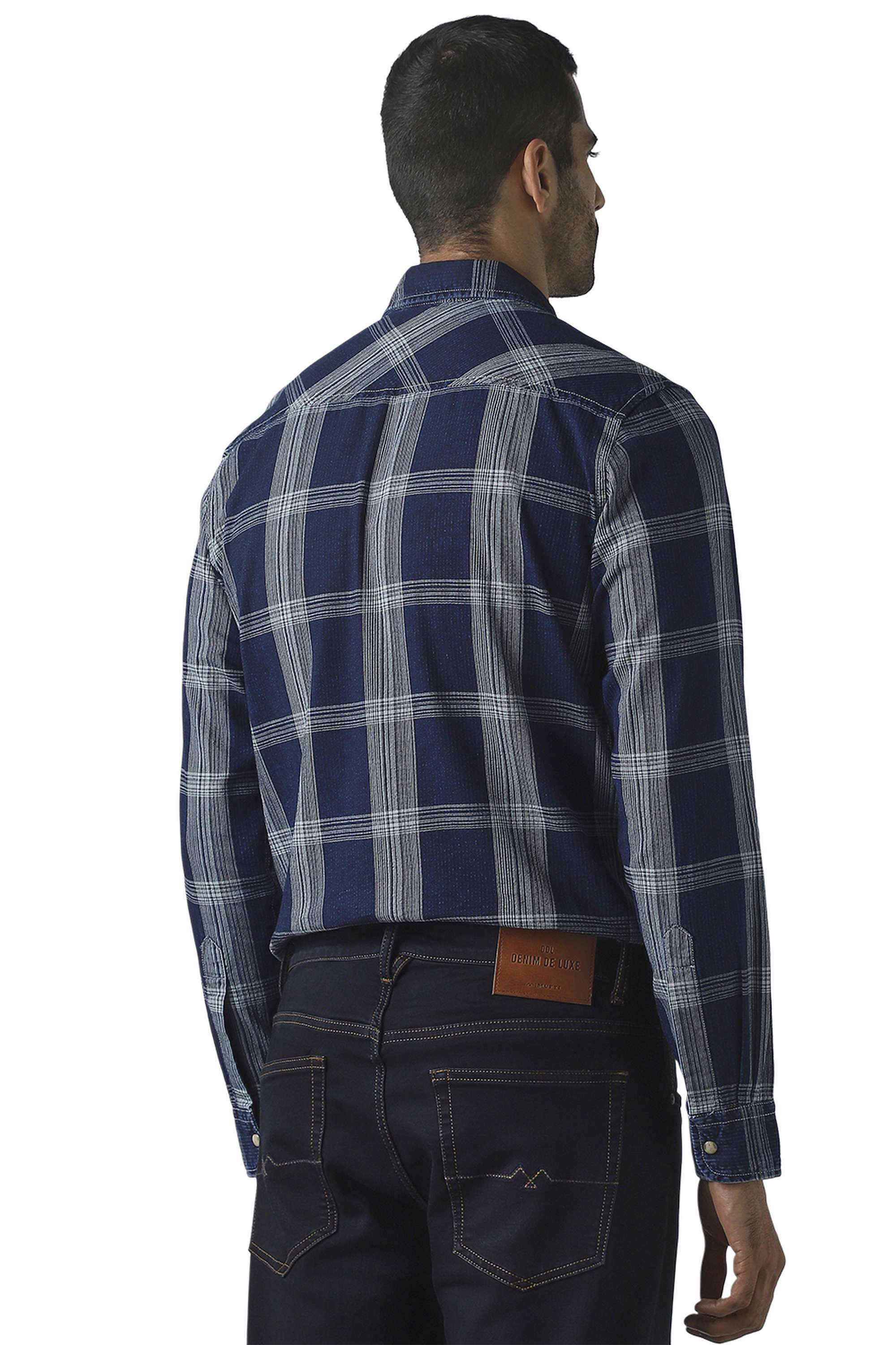 Checks-Cotton-Men-s-Casual-Wear-Shirt