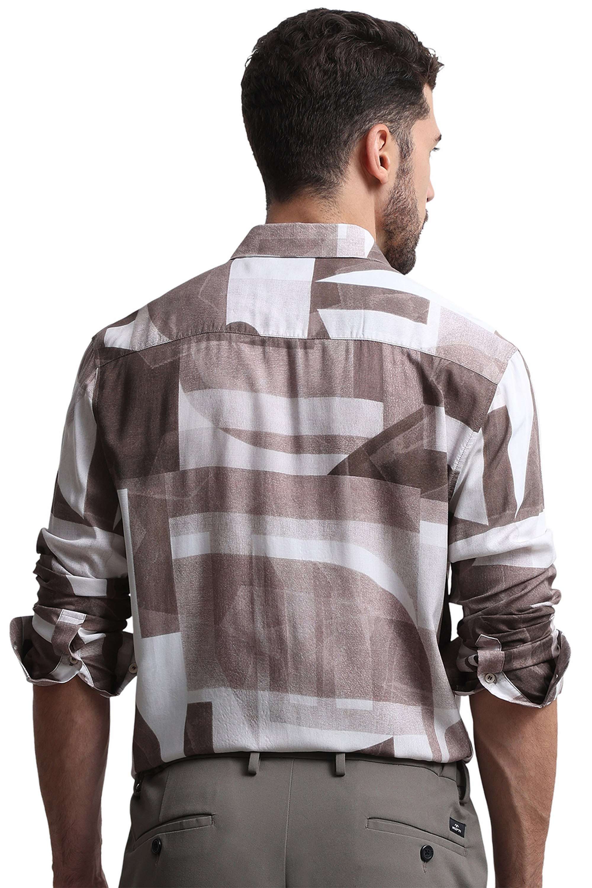 Printed-Cotton-Slim-Fit-Men-s-Casual-Shirt