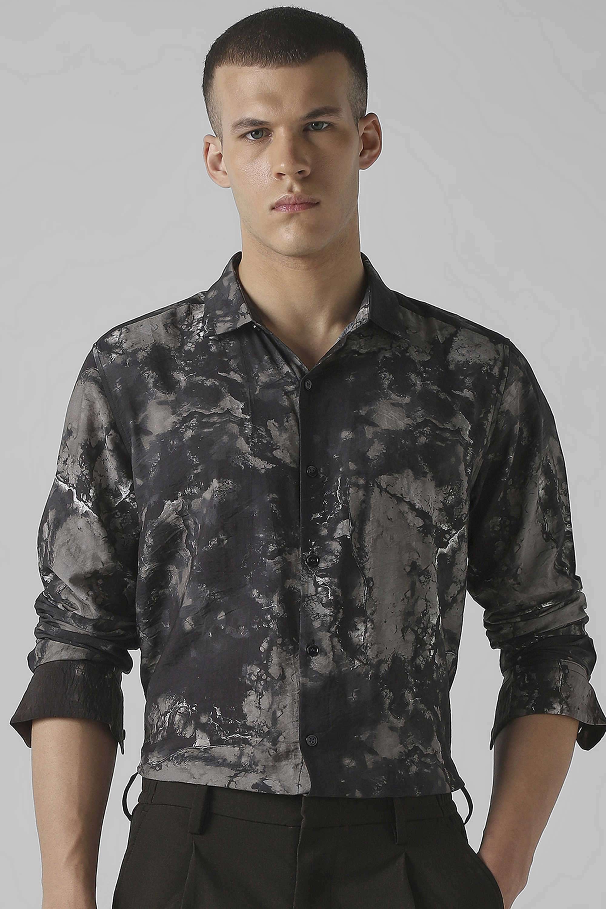 Printed-Cotton-Slim-Fit-Men-s-Casual-Shirt