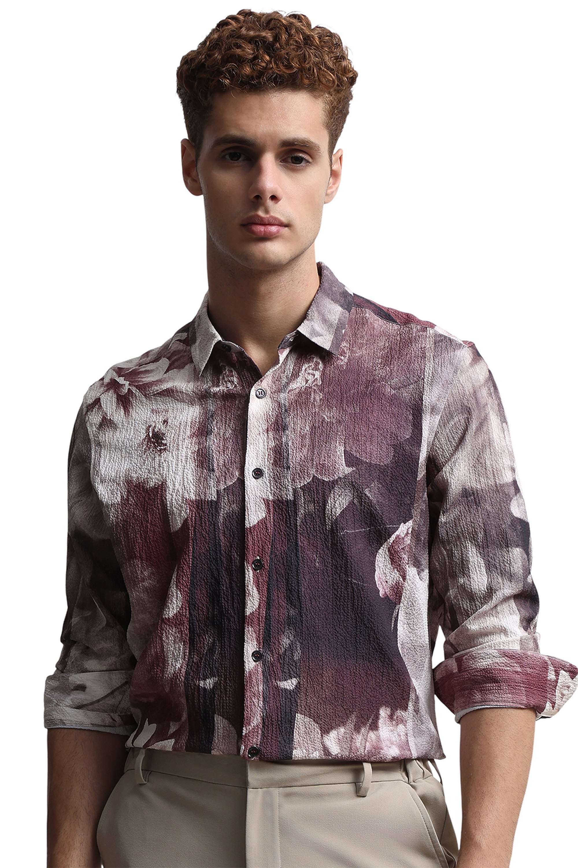 Floral-Cotton-Slim-Fit-Men-s-Casual-Shirt